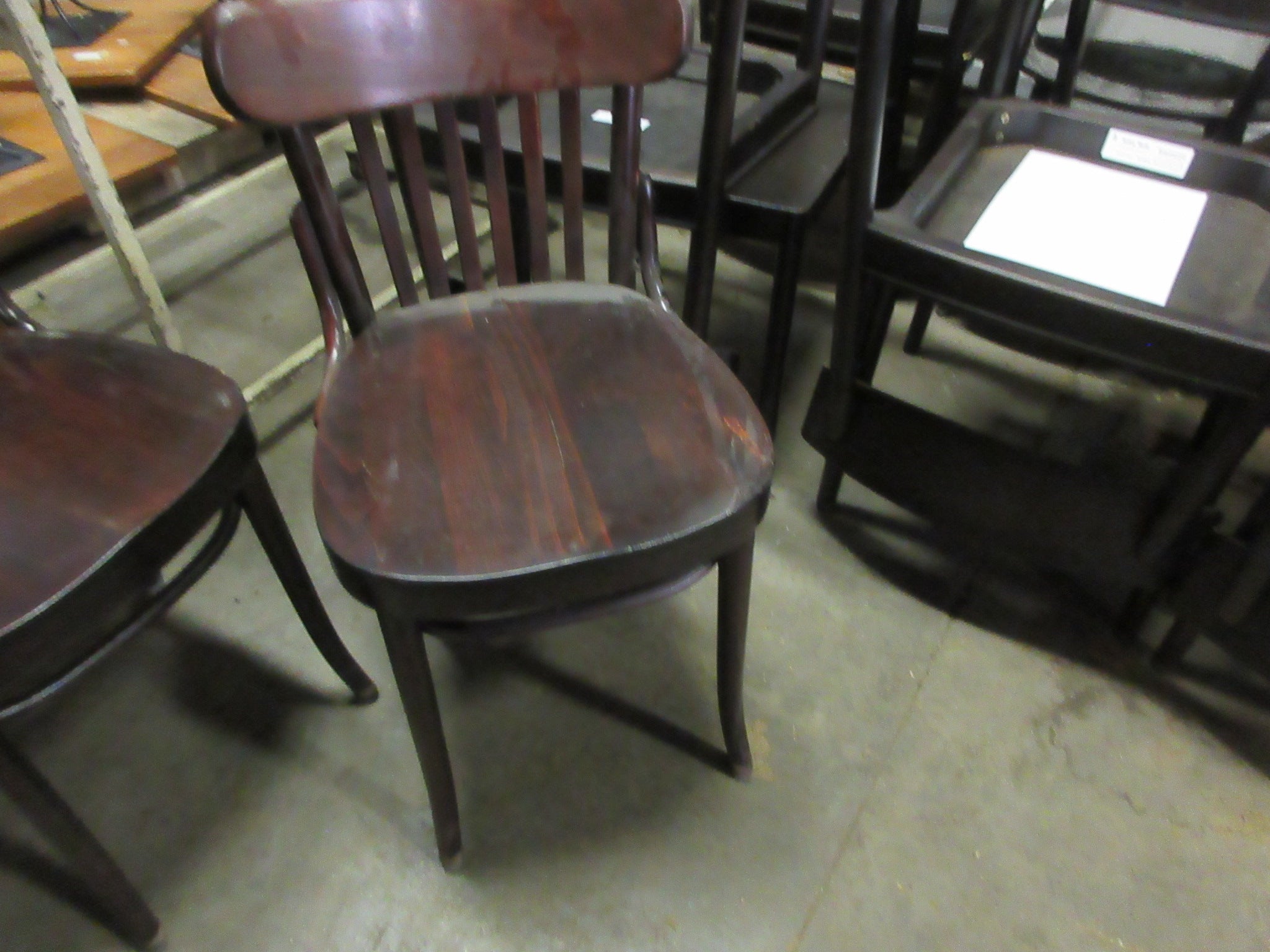 Wood Restaurant Chair