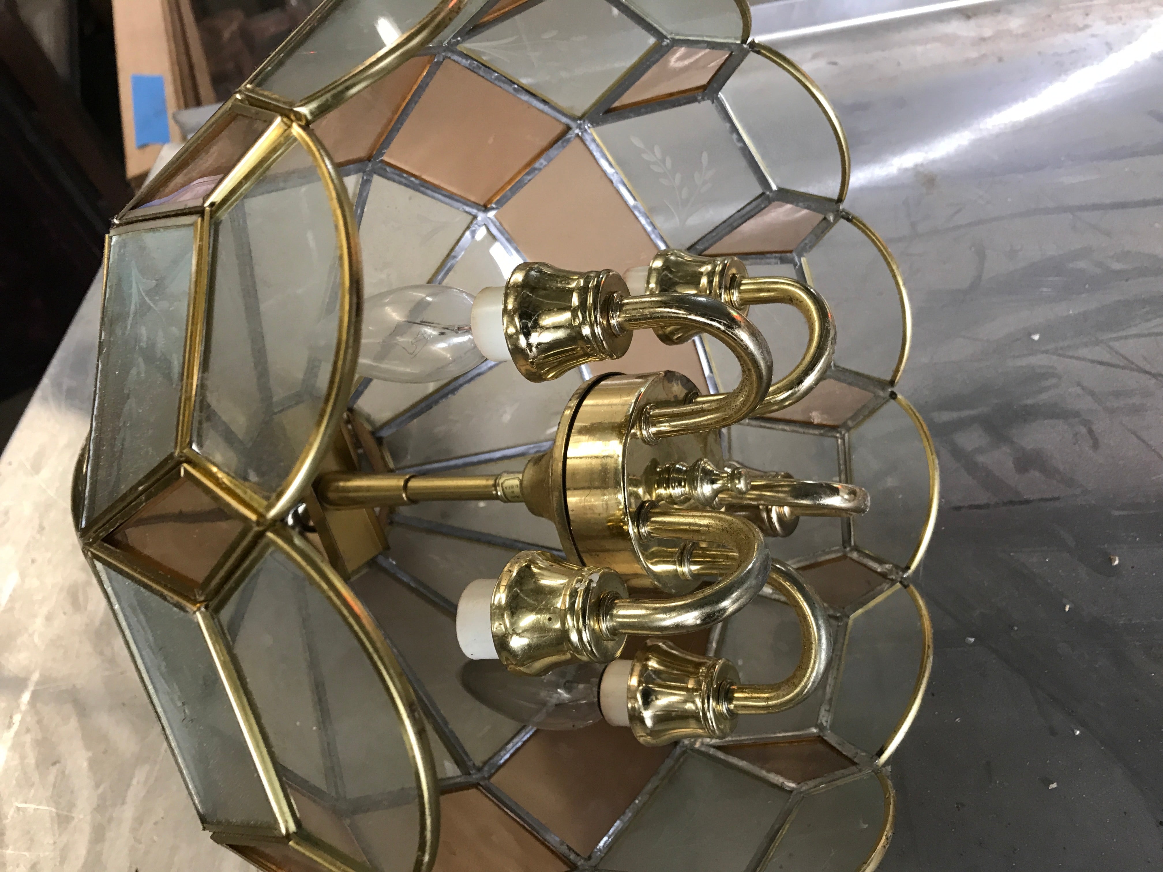 Vintage  Ceiling Mount Light Fixture