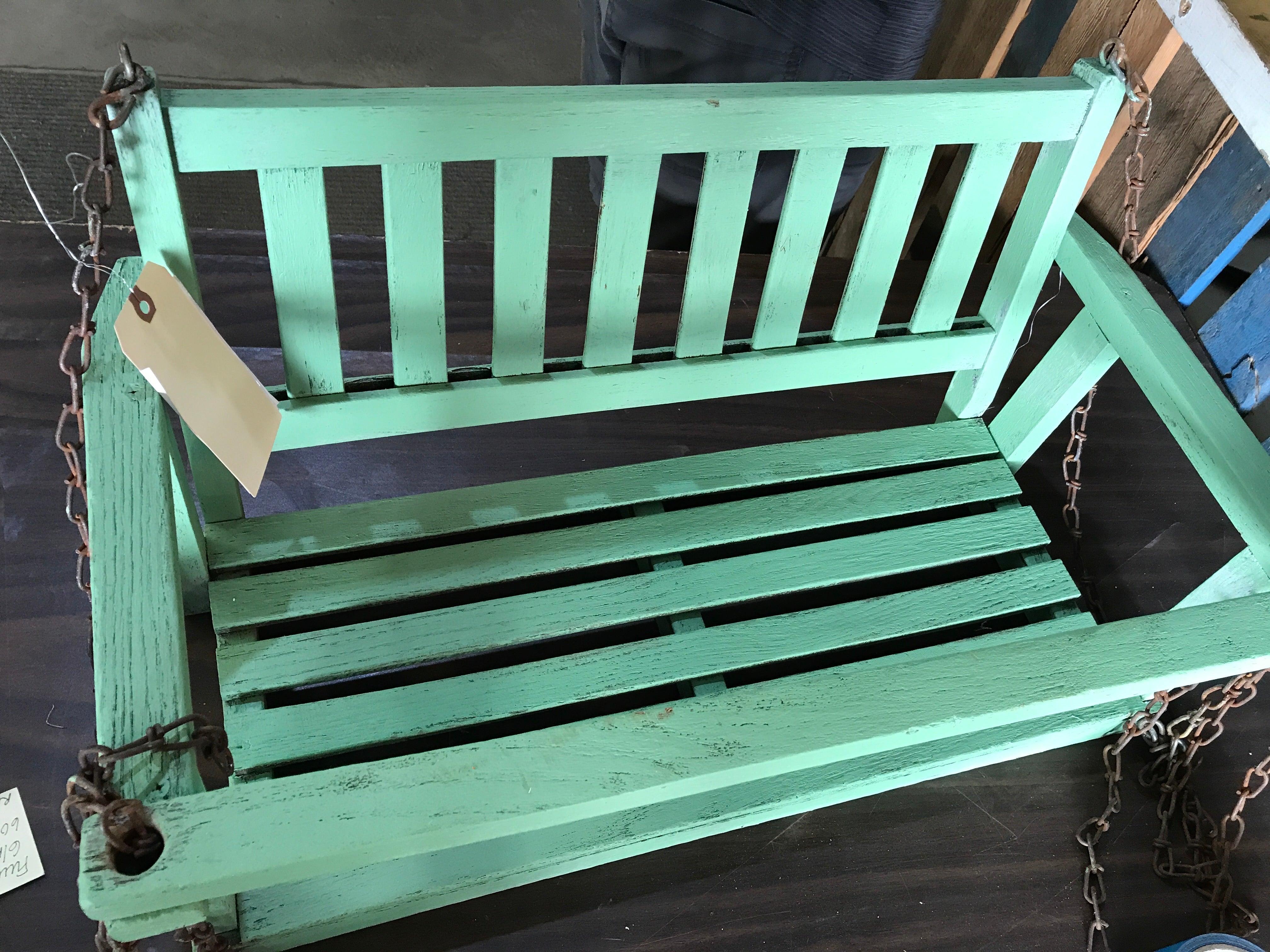 Vintage Wood Childs Swing