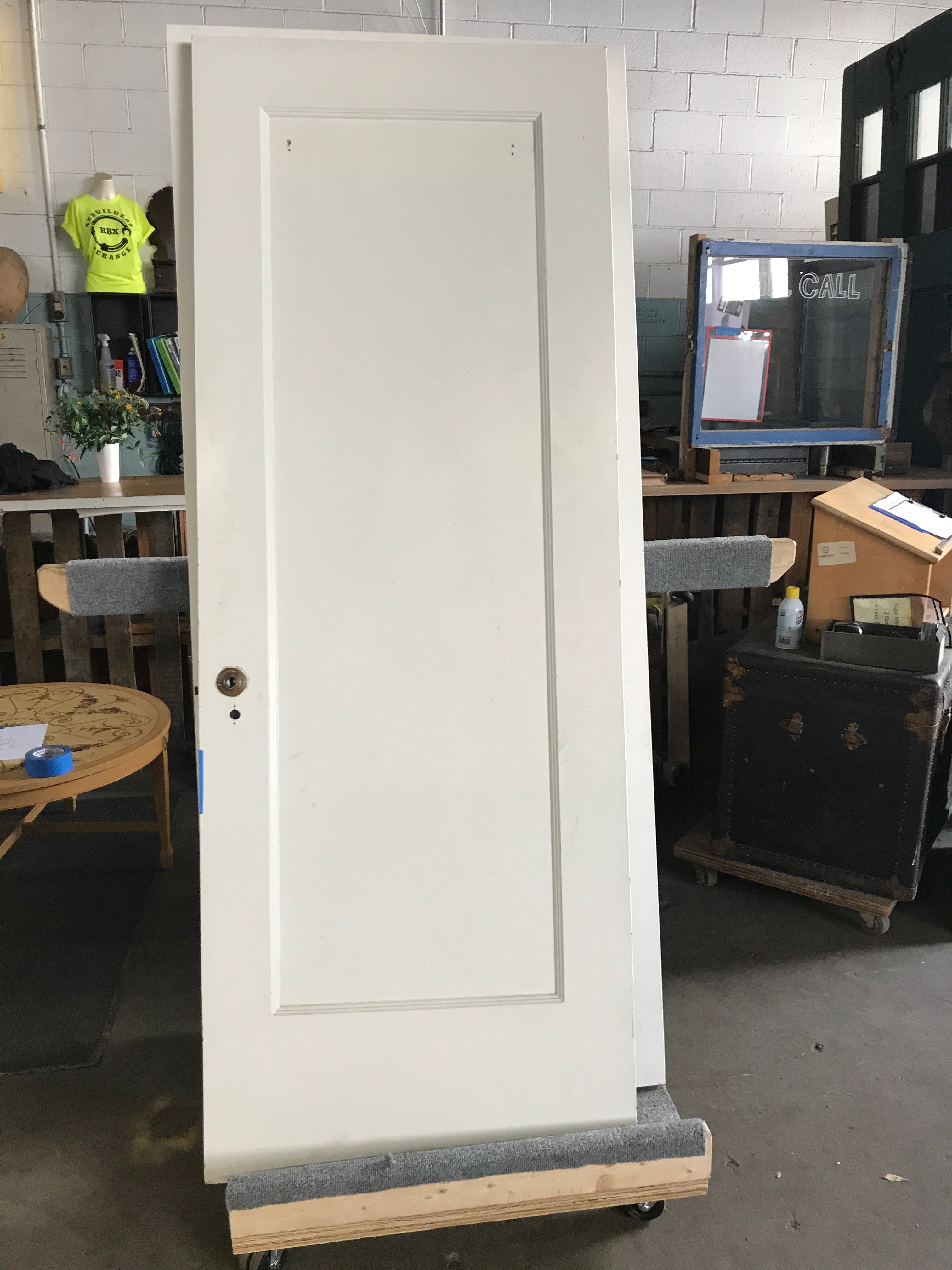 Wood Door Single Panel 29 3/4" x 80" x 1 3/8"