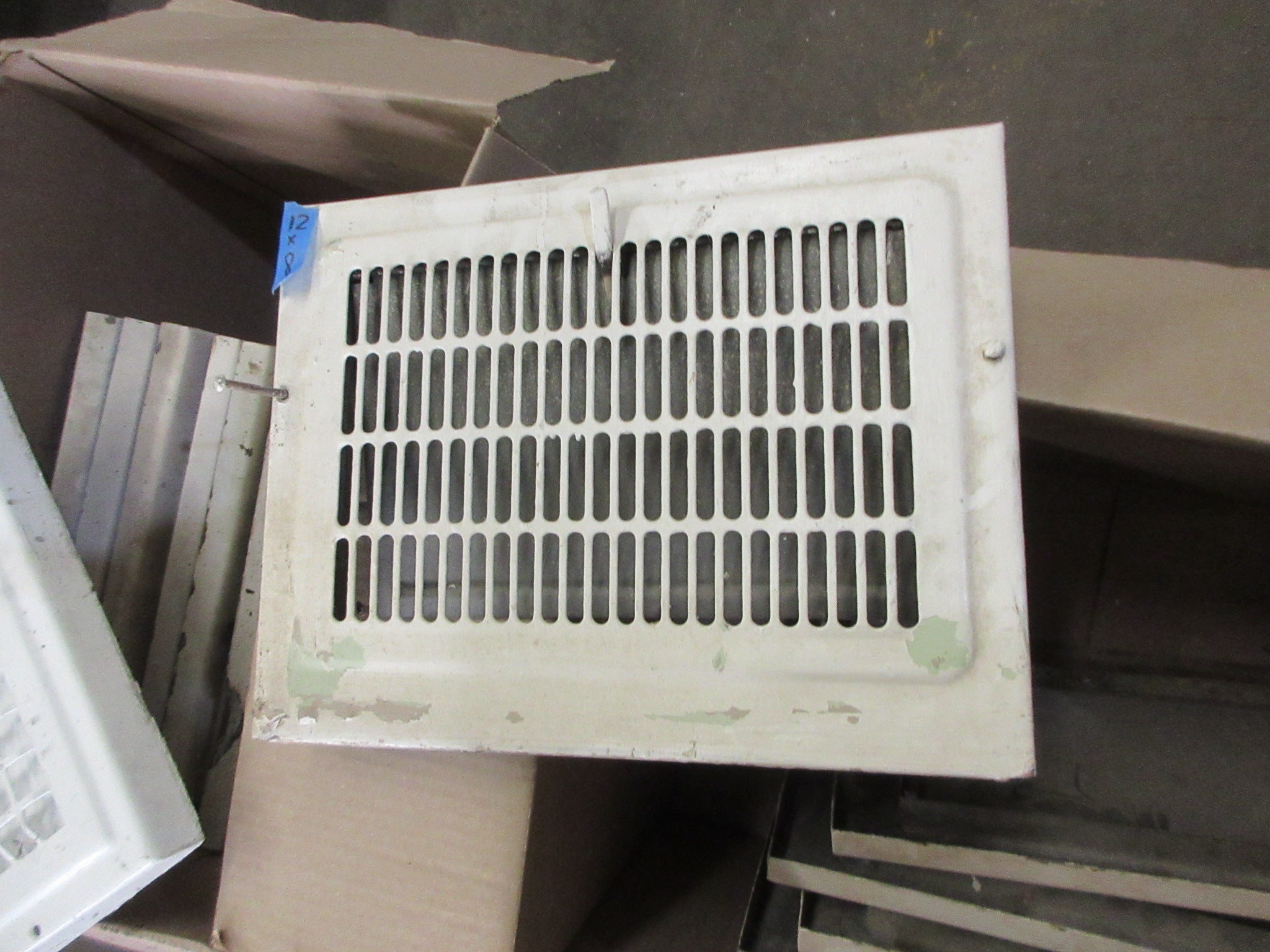HVAC Wall Register 12" x 8" with Damper