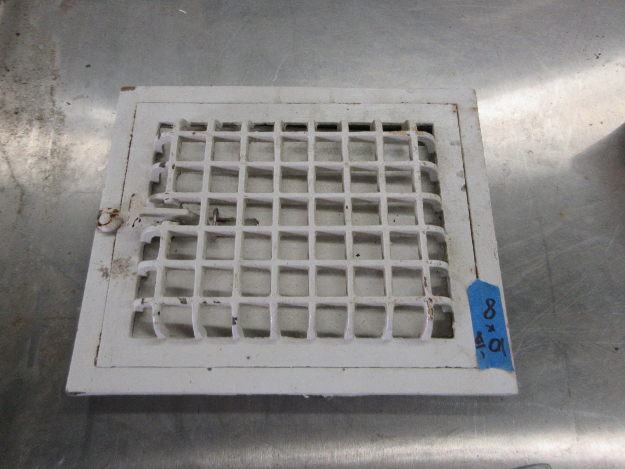 Cast Iron Register Grate with Damper