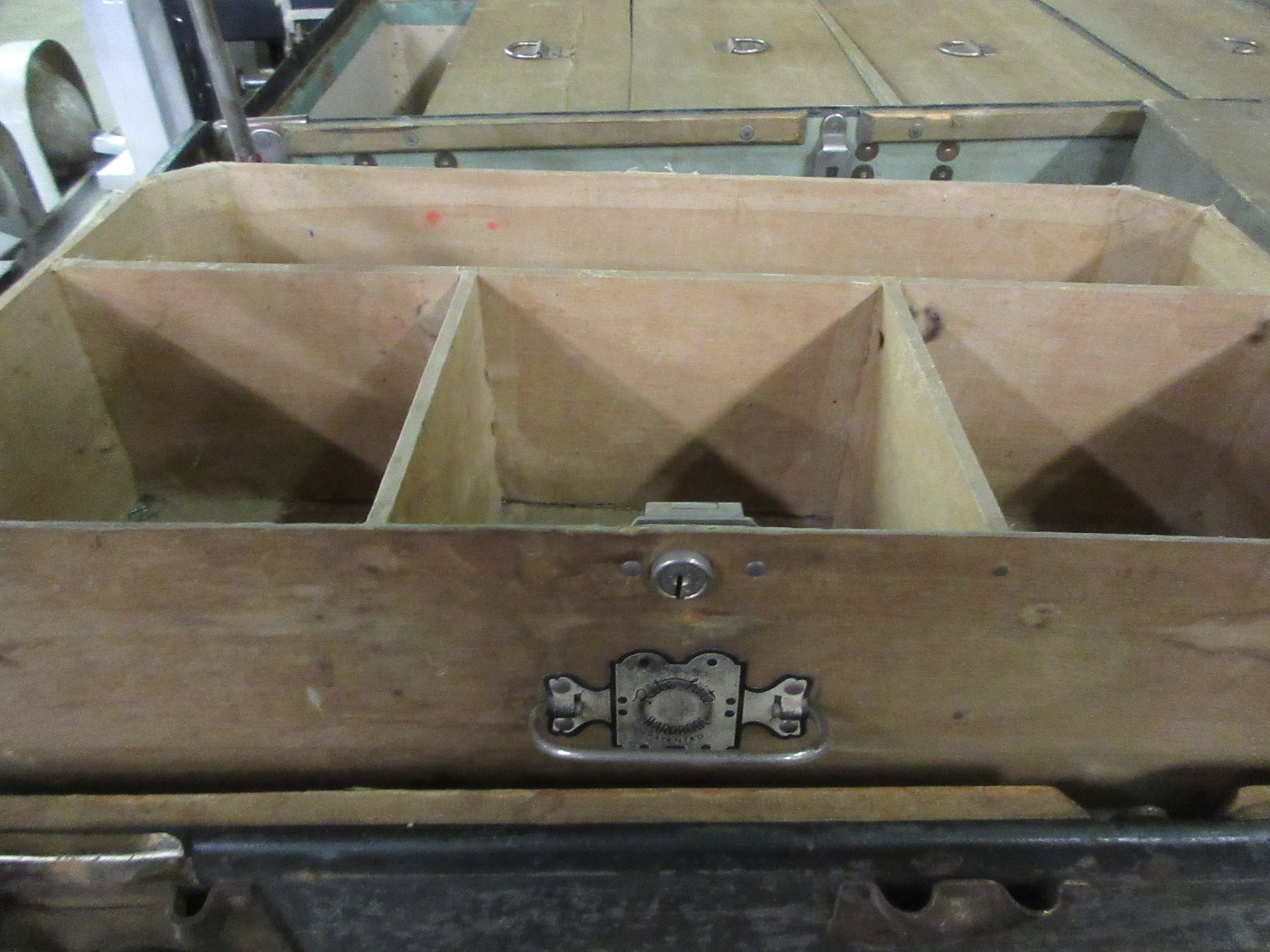 Vintage Wardrobe Steamer Travel Trunk -"Rite Hite"