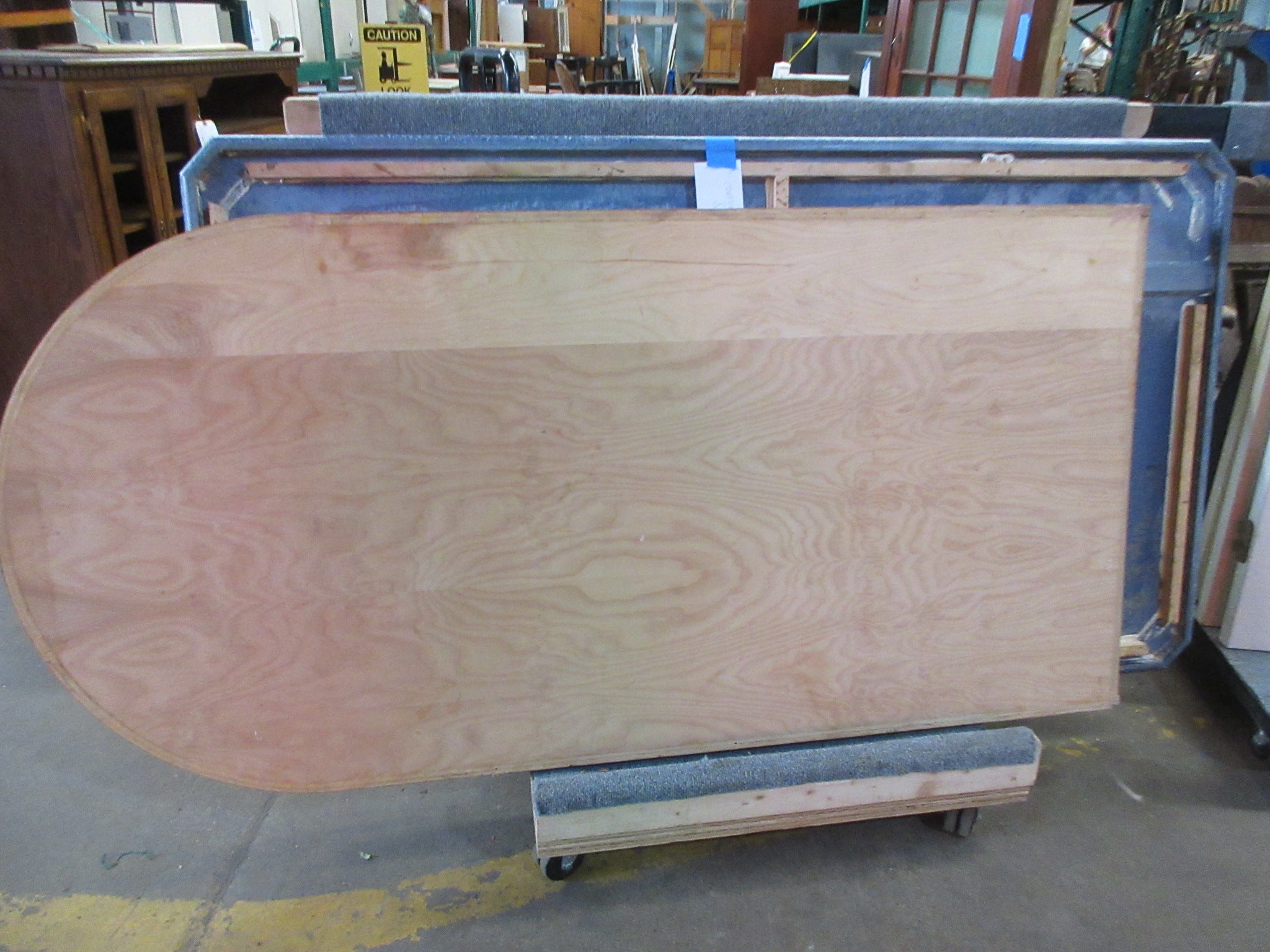Solid Surface Countertop Island with base piece for Installation