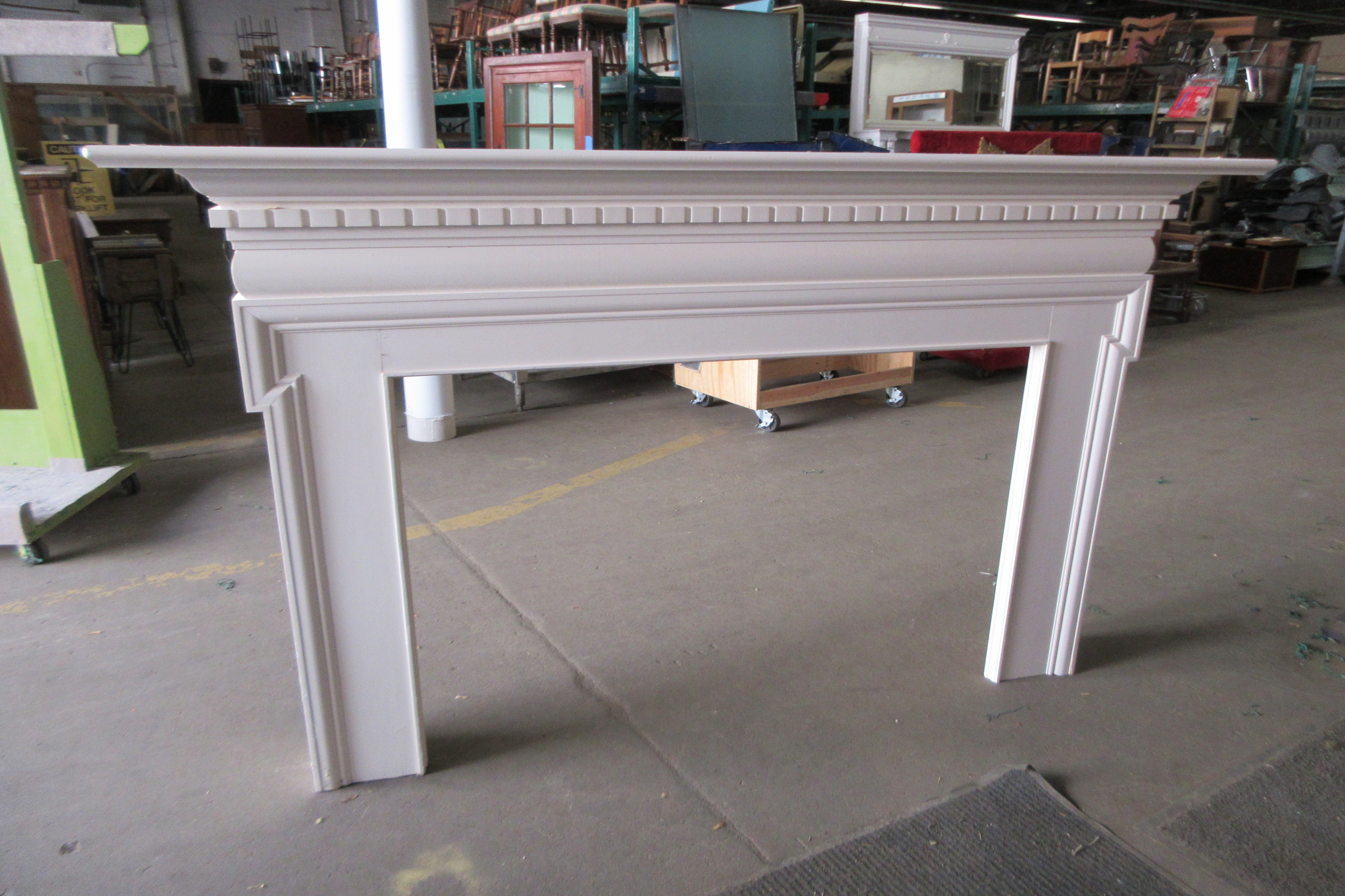 Fireplace Mantle -Painted