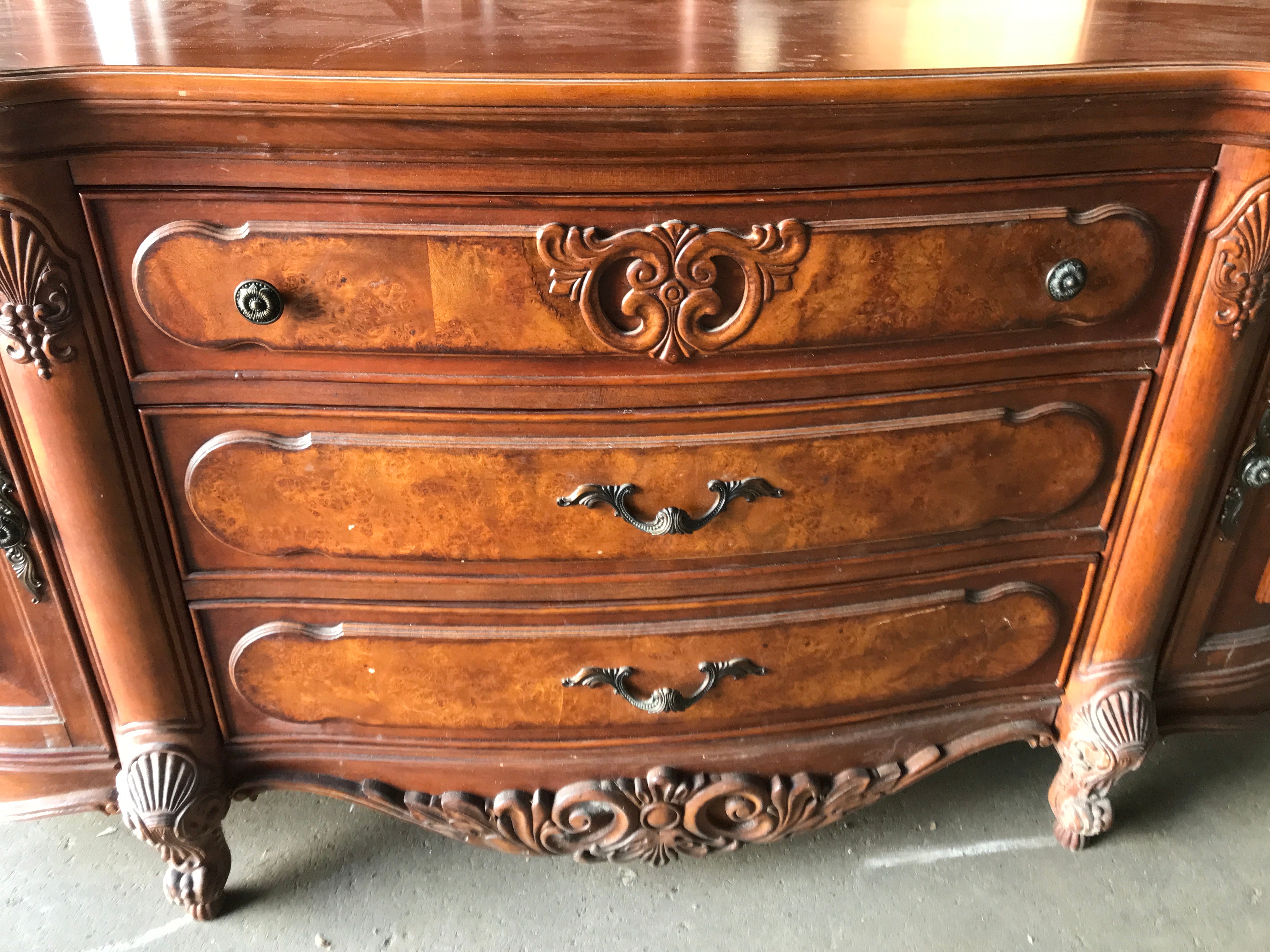 Vintage Buffet Table