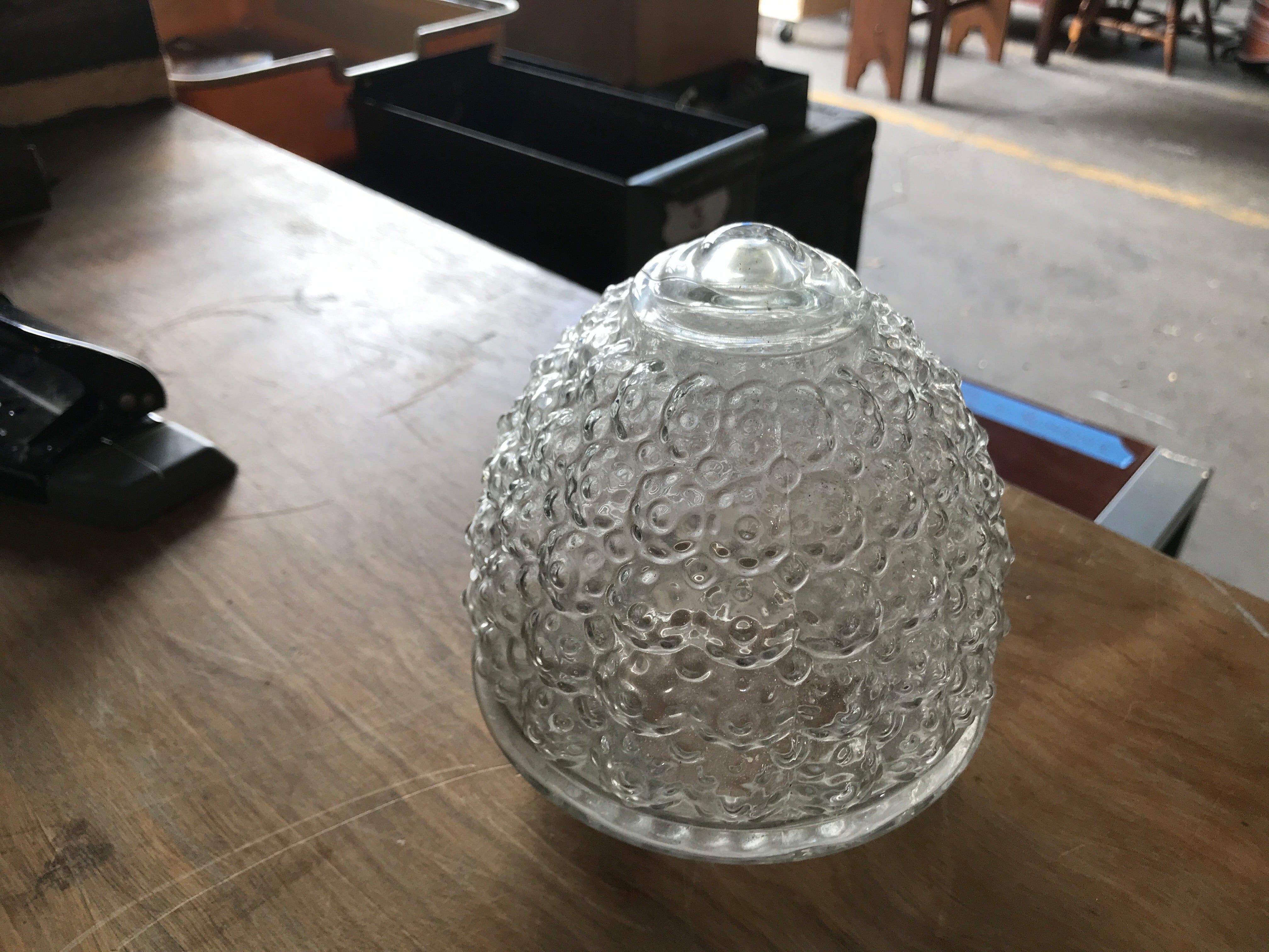 Acorn Glass Globe 3" diameter opening