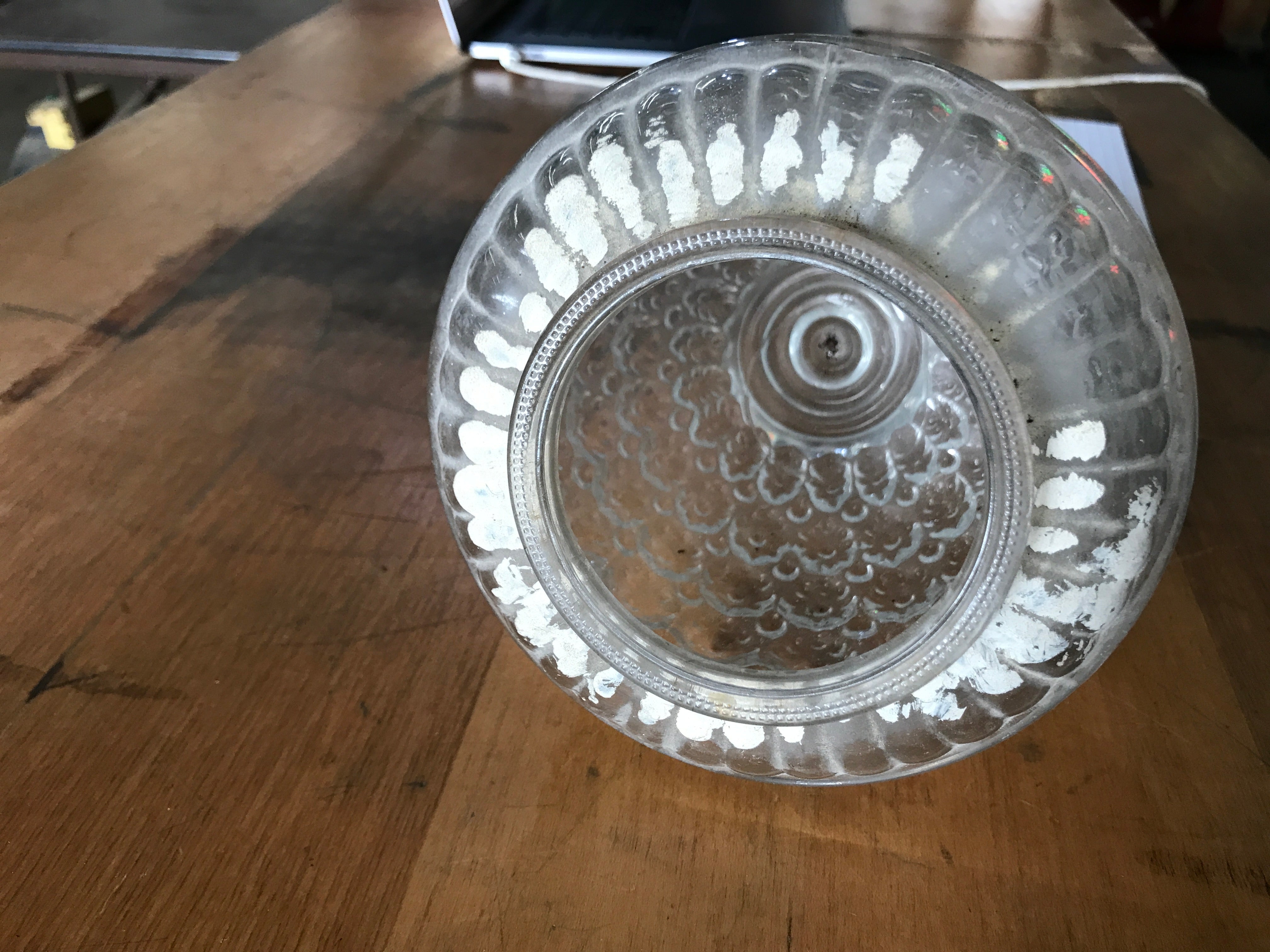 Acorn Glass Globe 3" diameter opening