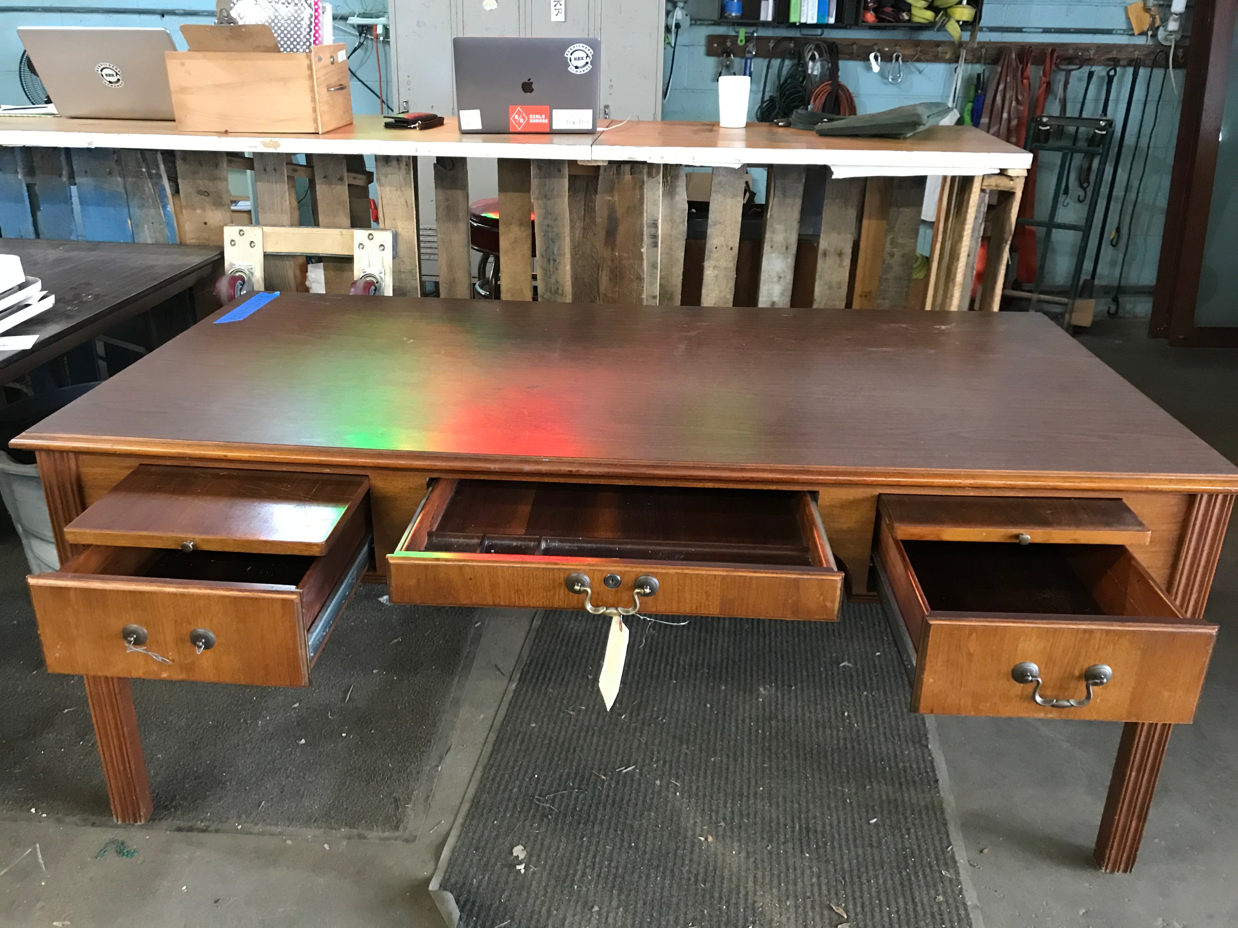 Vintage Executive Desk