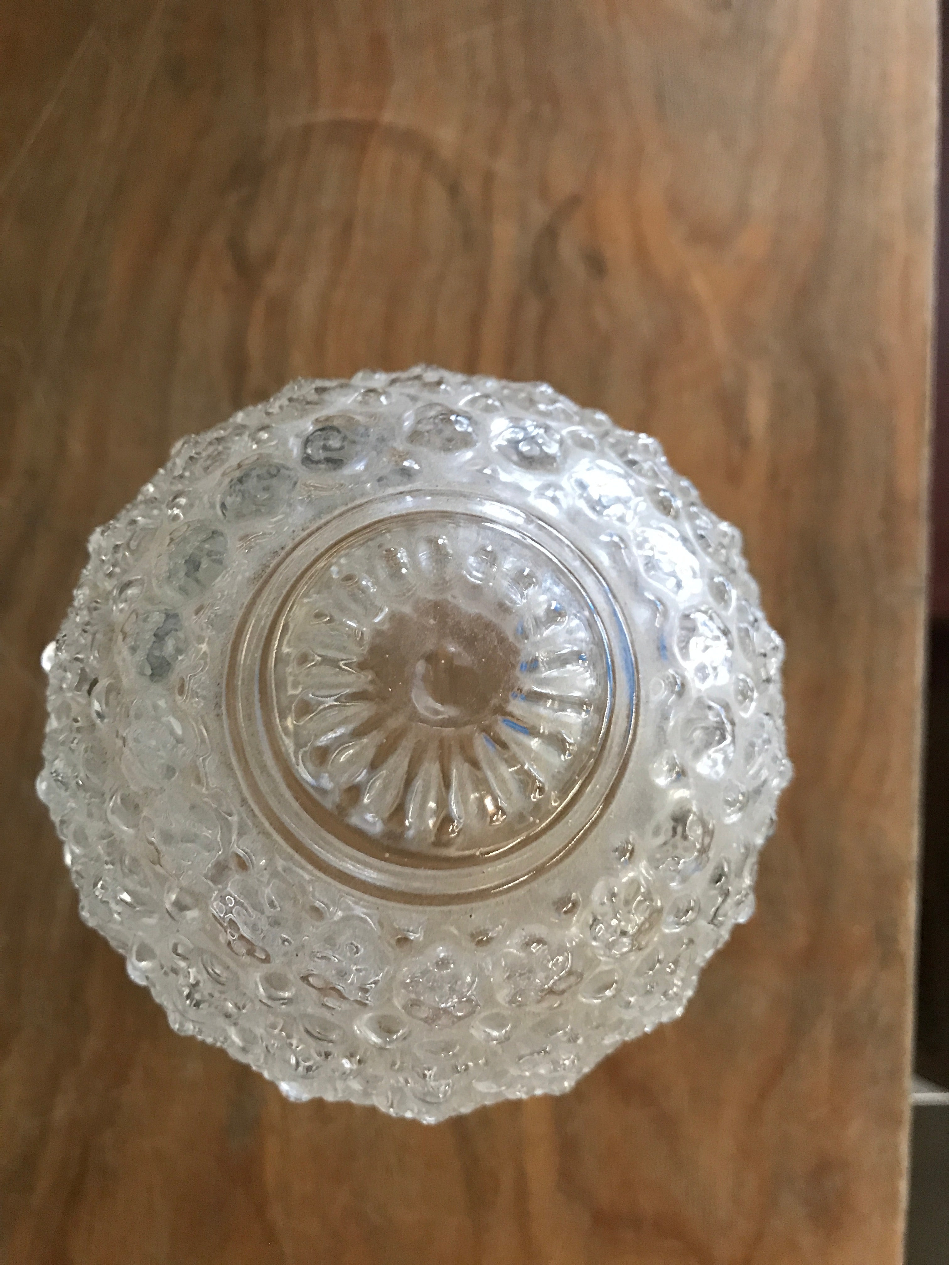 Acorn Glass Globe 3" Opening, 5 1/2" height