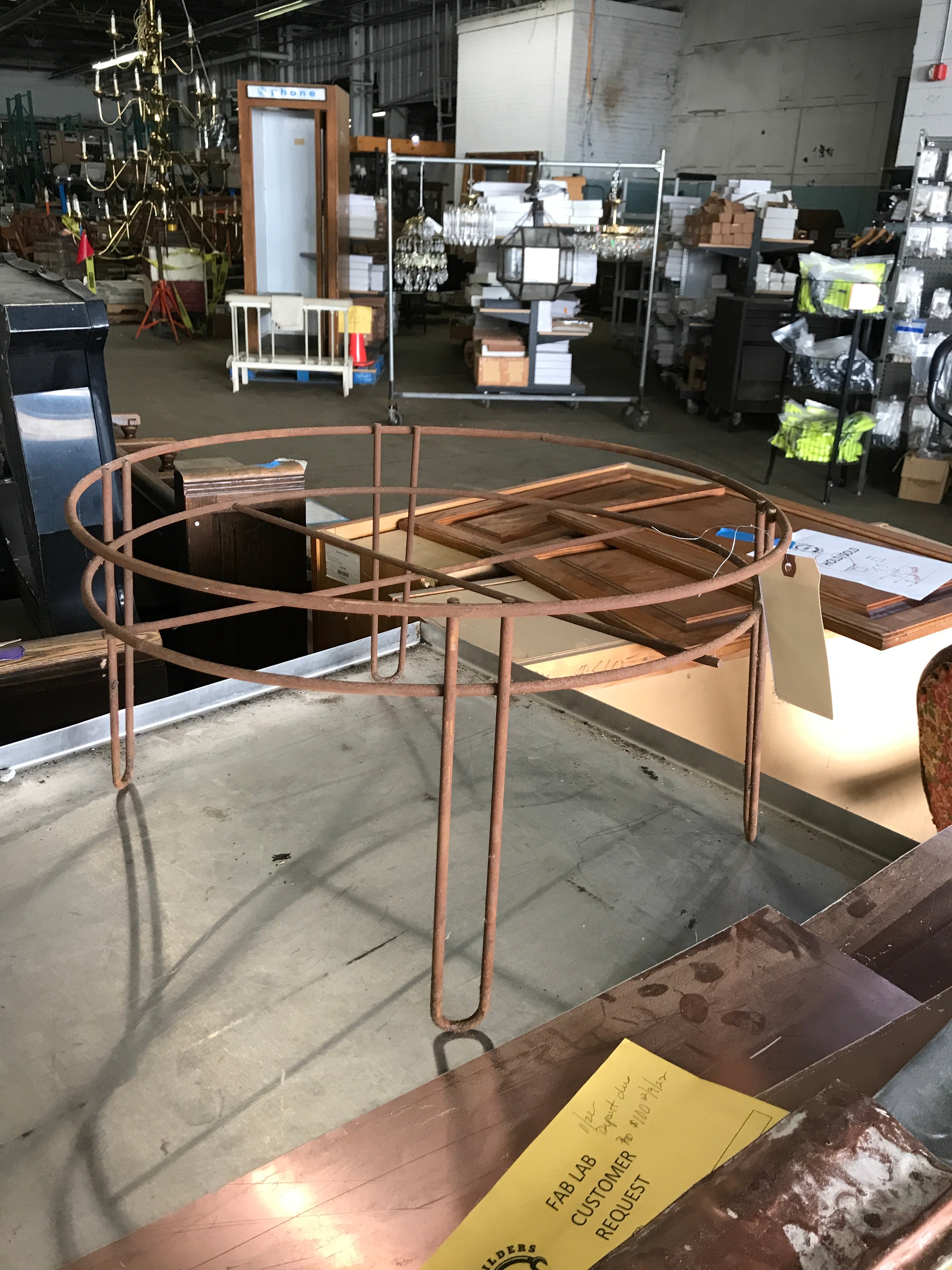 Fire Pit Holder Base 22" Round