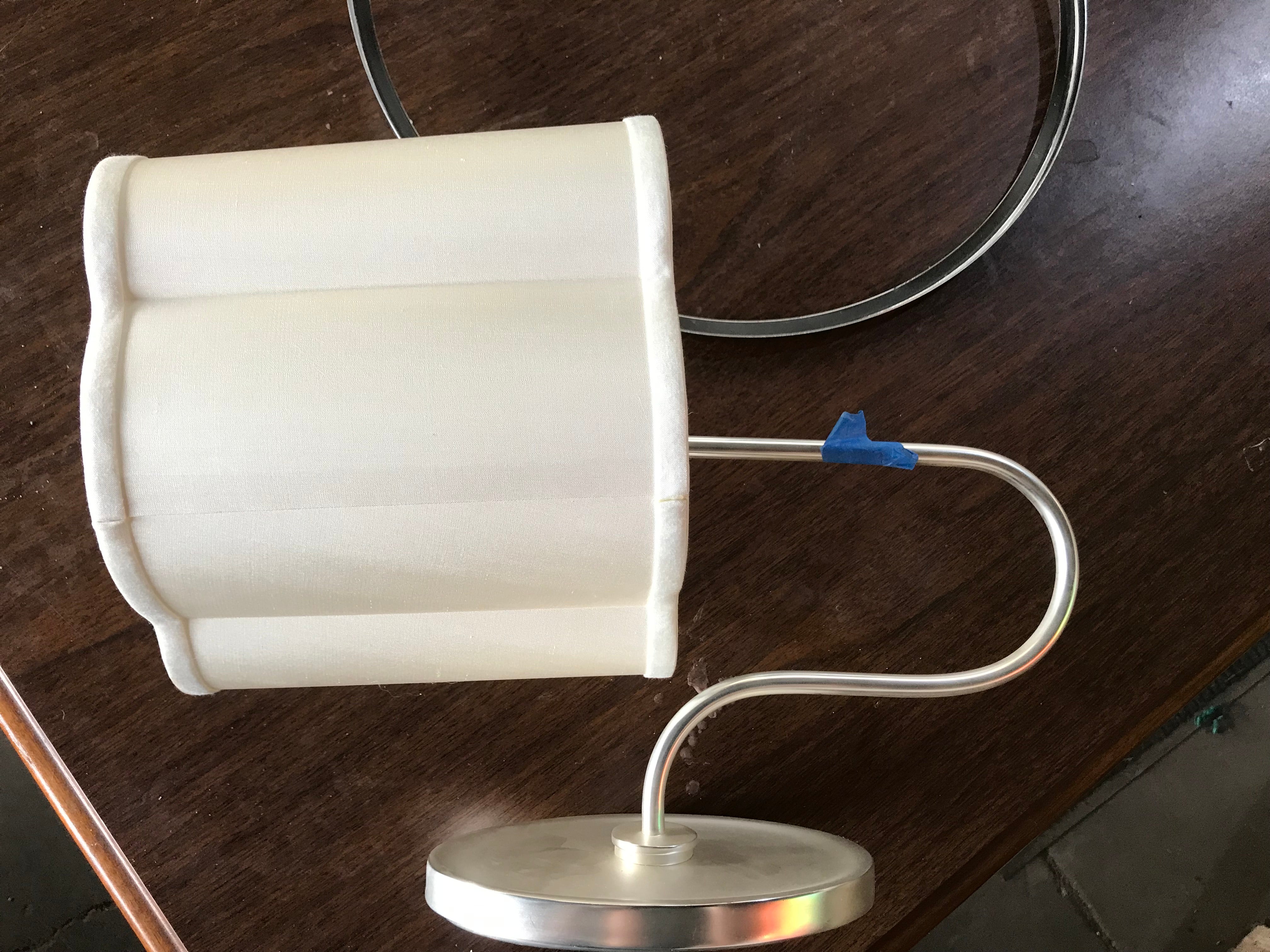 Wall Sconce with Fabric Shade