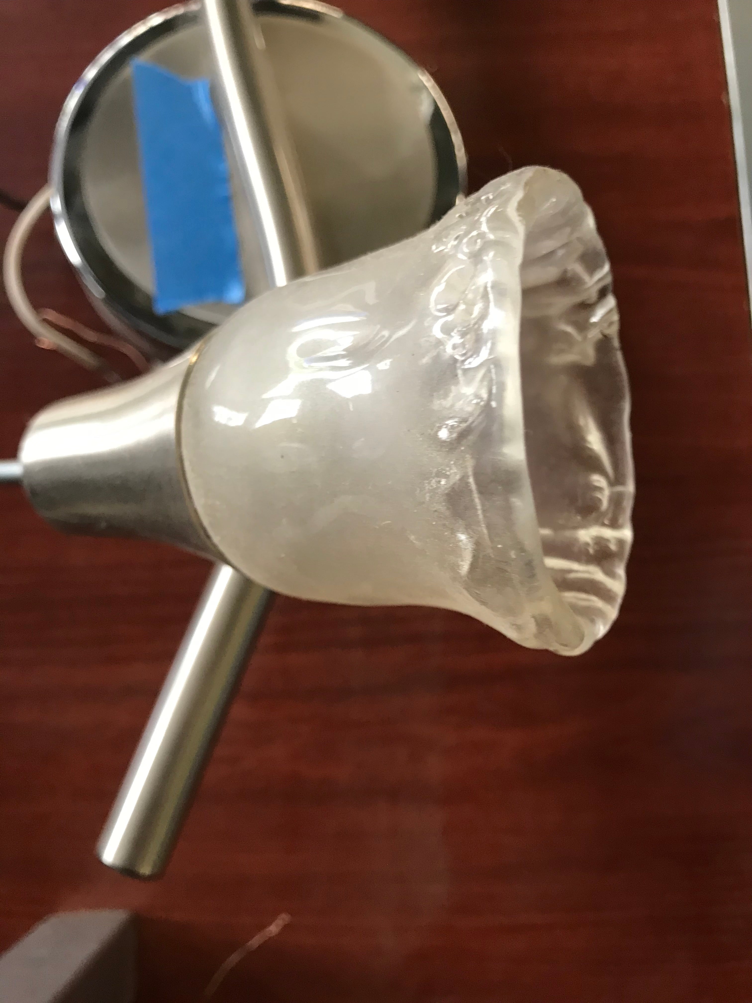 Wall Sconce with Fabric Shade