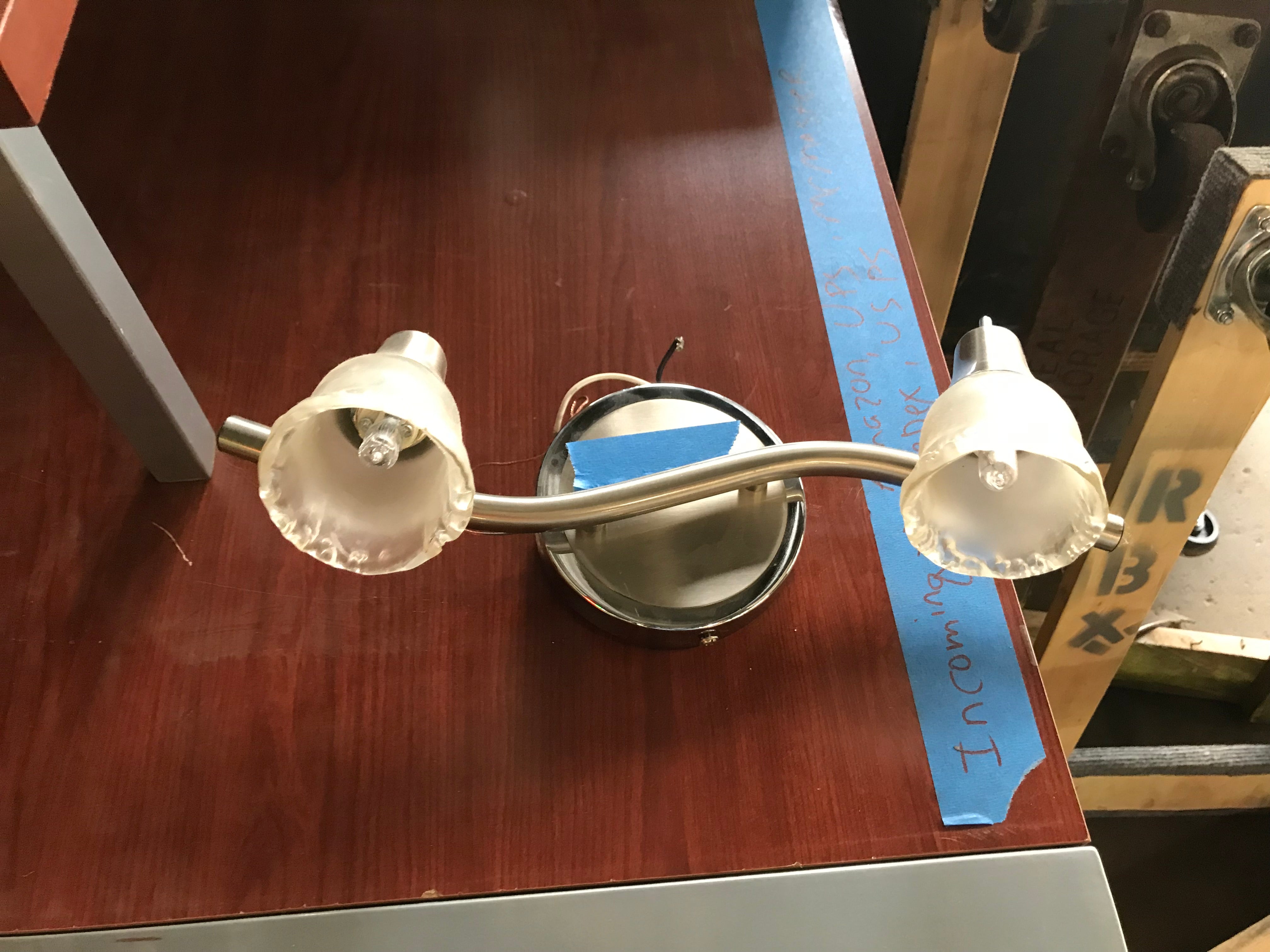 Wall Mount Fixture - 2 Lite