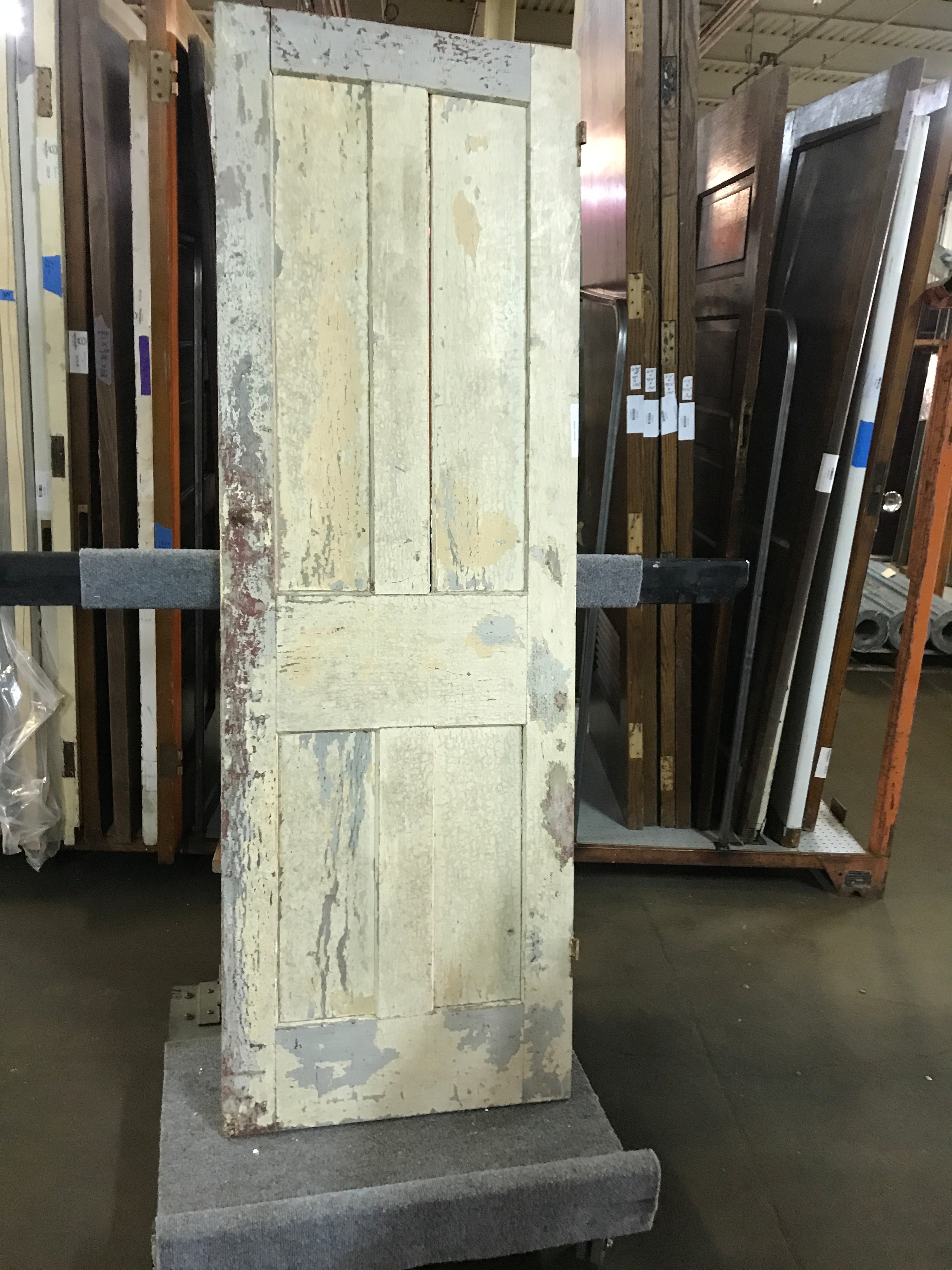 Salvaged Door 4 panel 25 3/4" x 77 3/4" x 1 3/8"