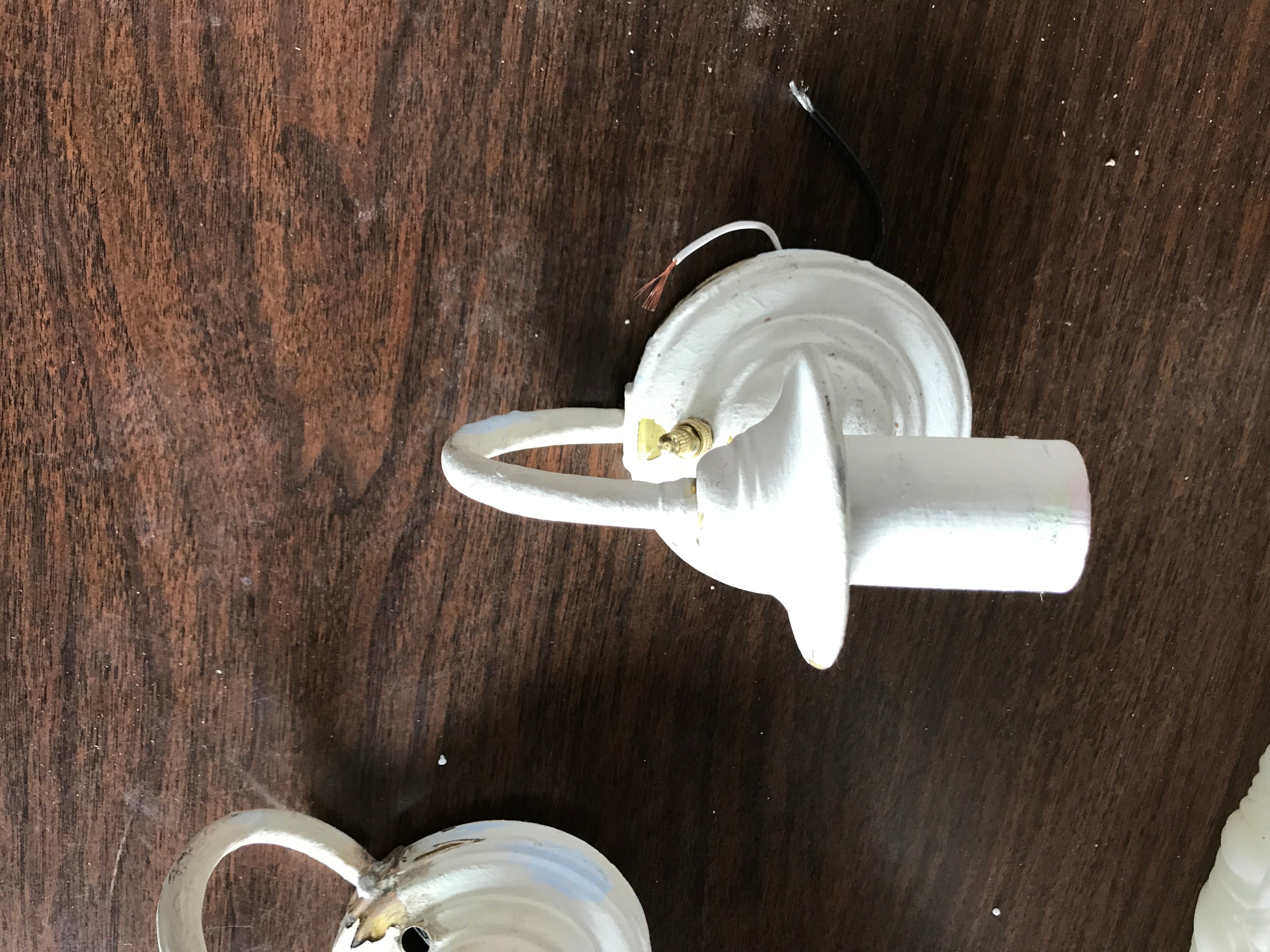 Brass Wall Sconce -1 lite 7" H