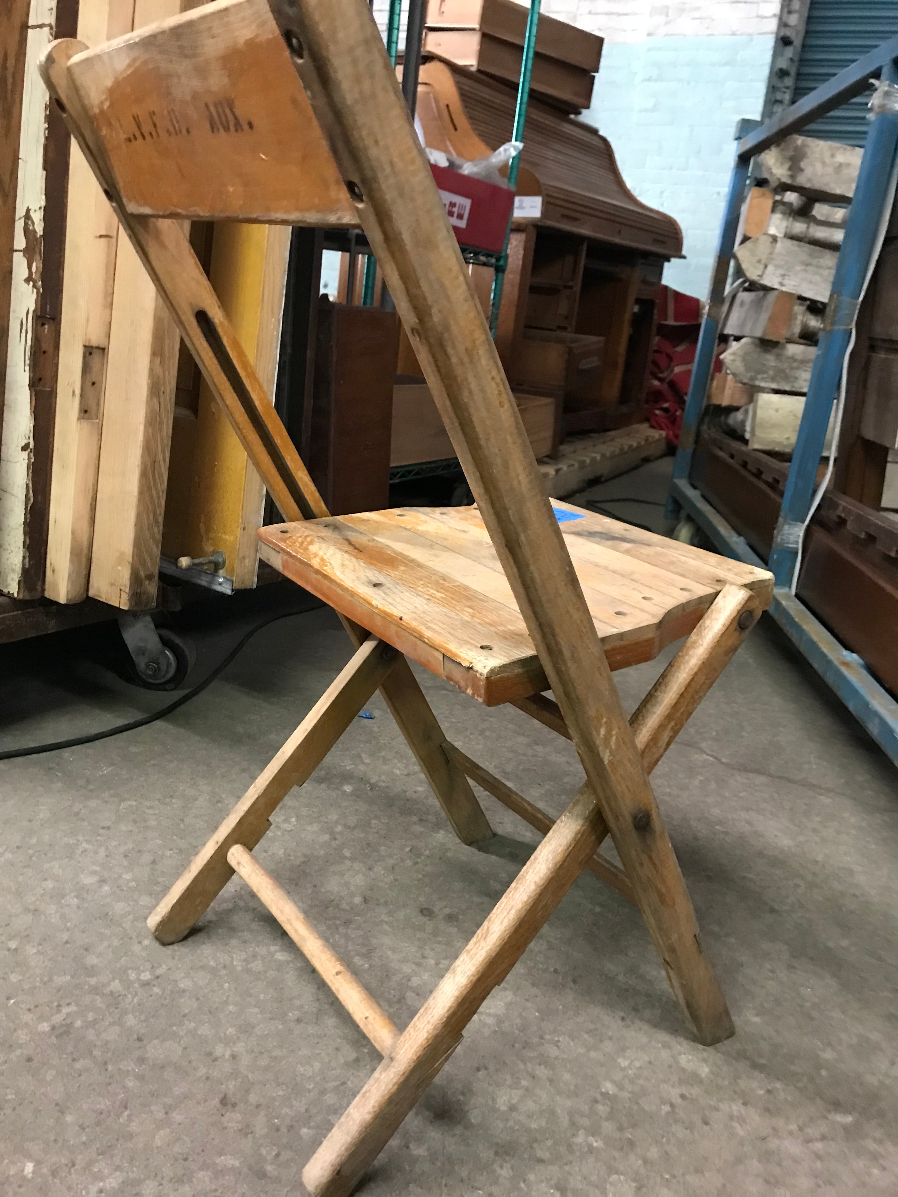 Wood Folding Chair