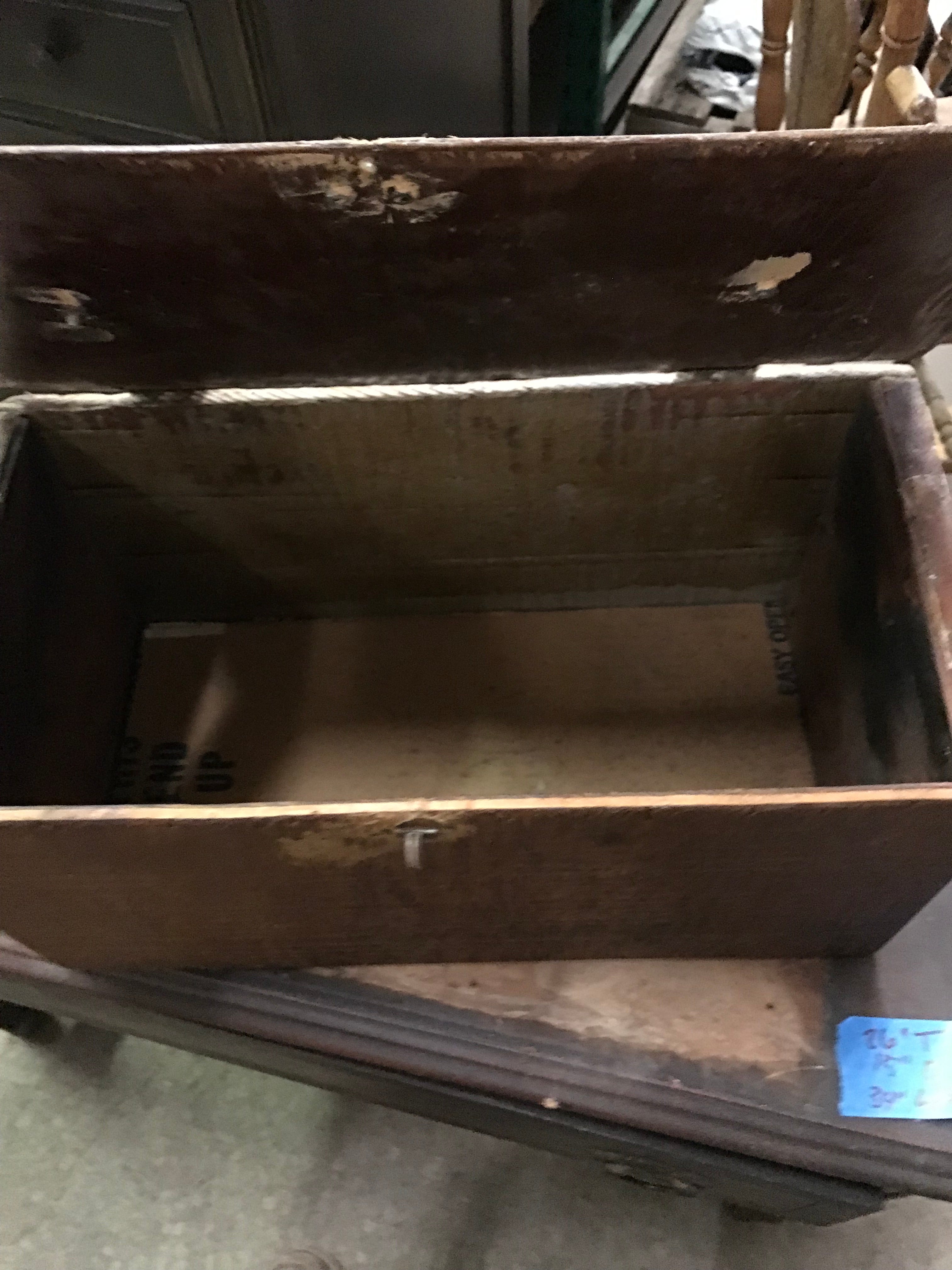 Vintage Wood Tool Box