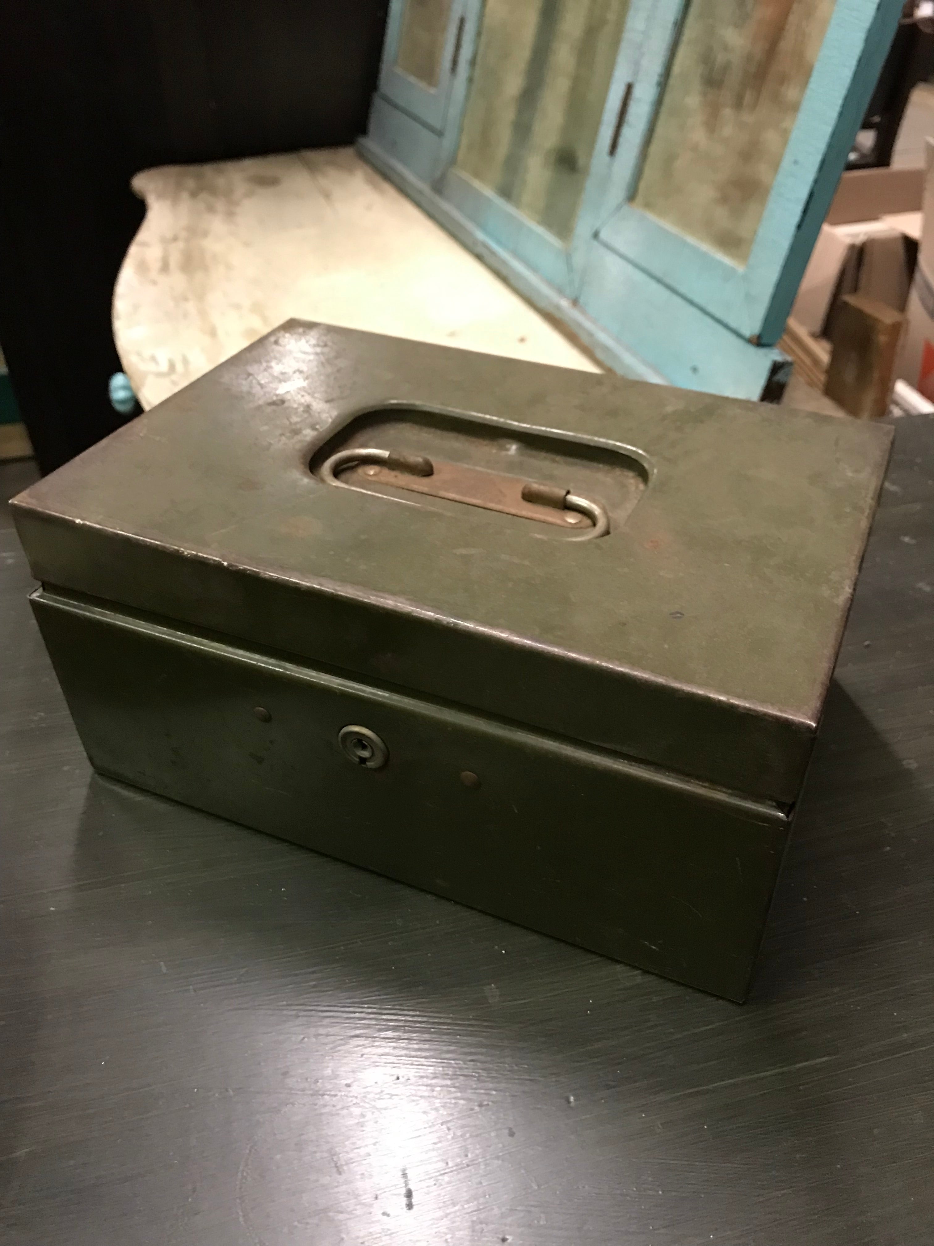 Small Metal Storage Box