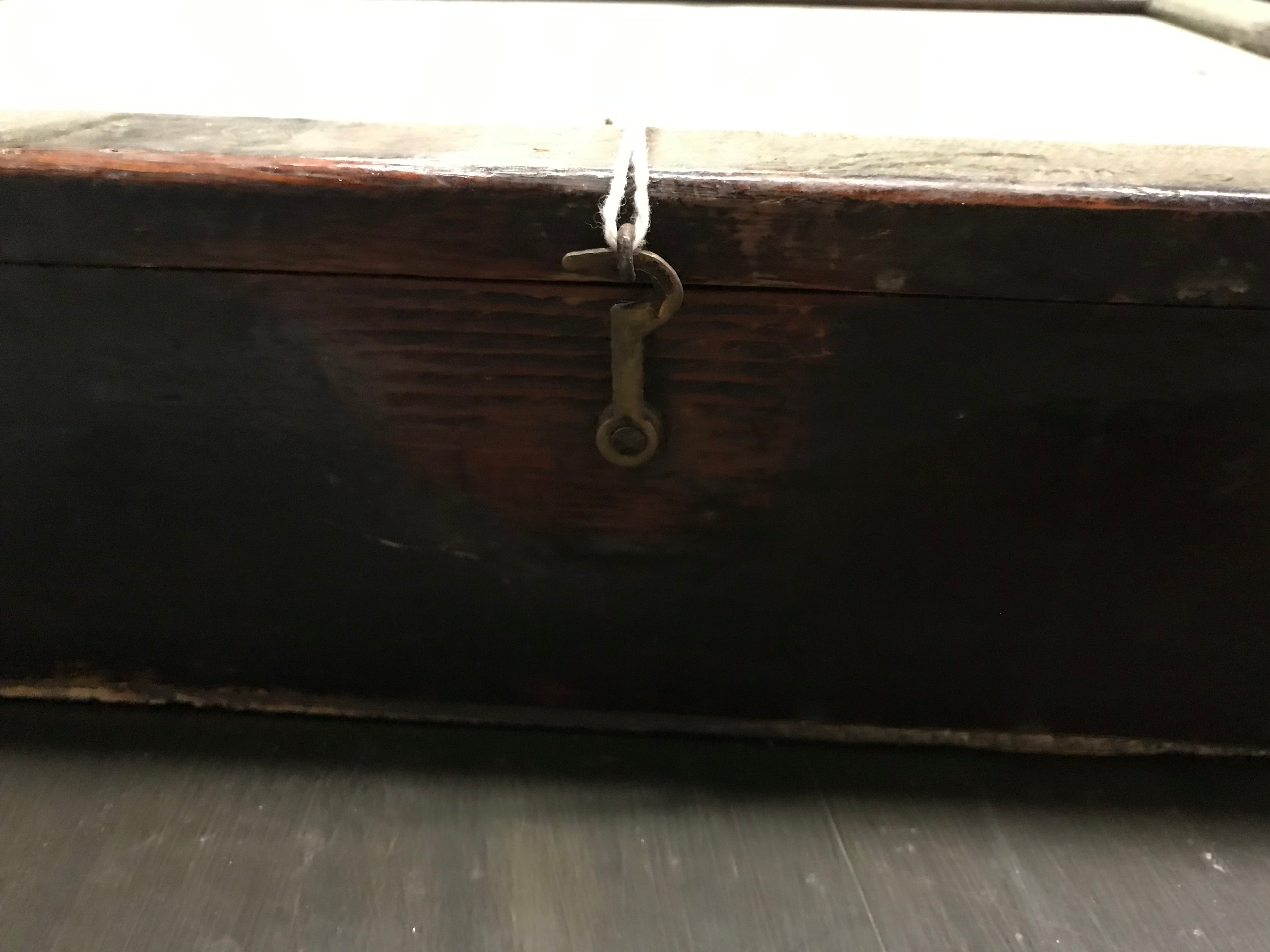 Vintage Wall Mount Cabinet with Mirror - Wood Frame