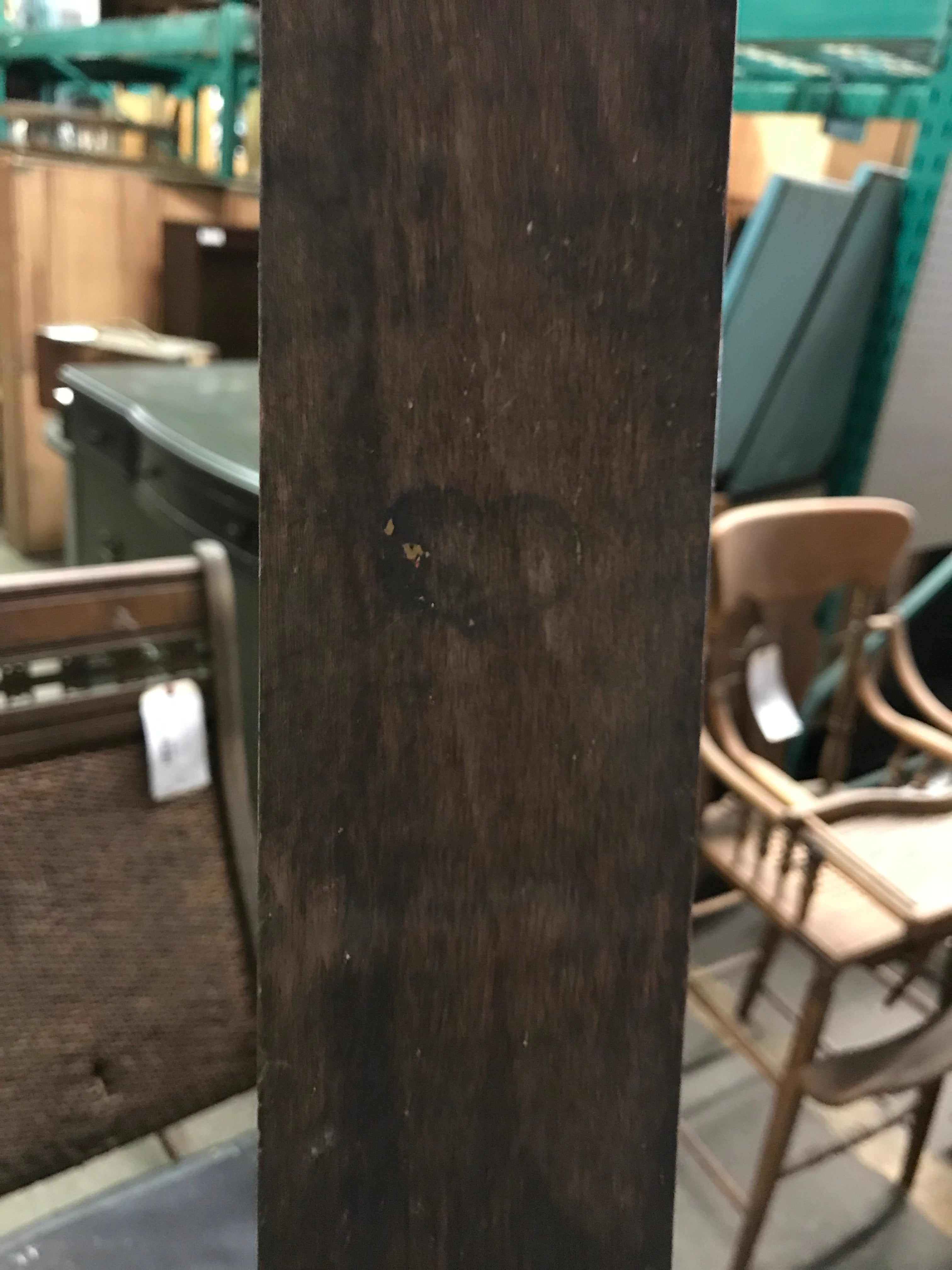 Pair of Antique Wood Ski's Pointed End