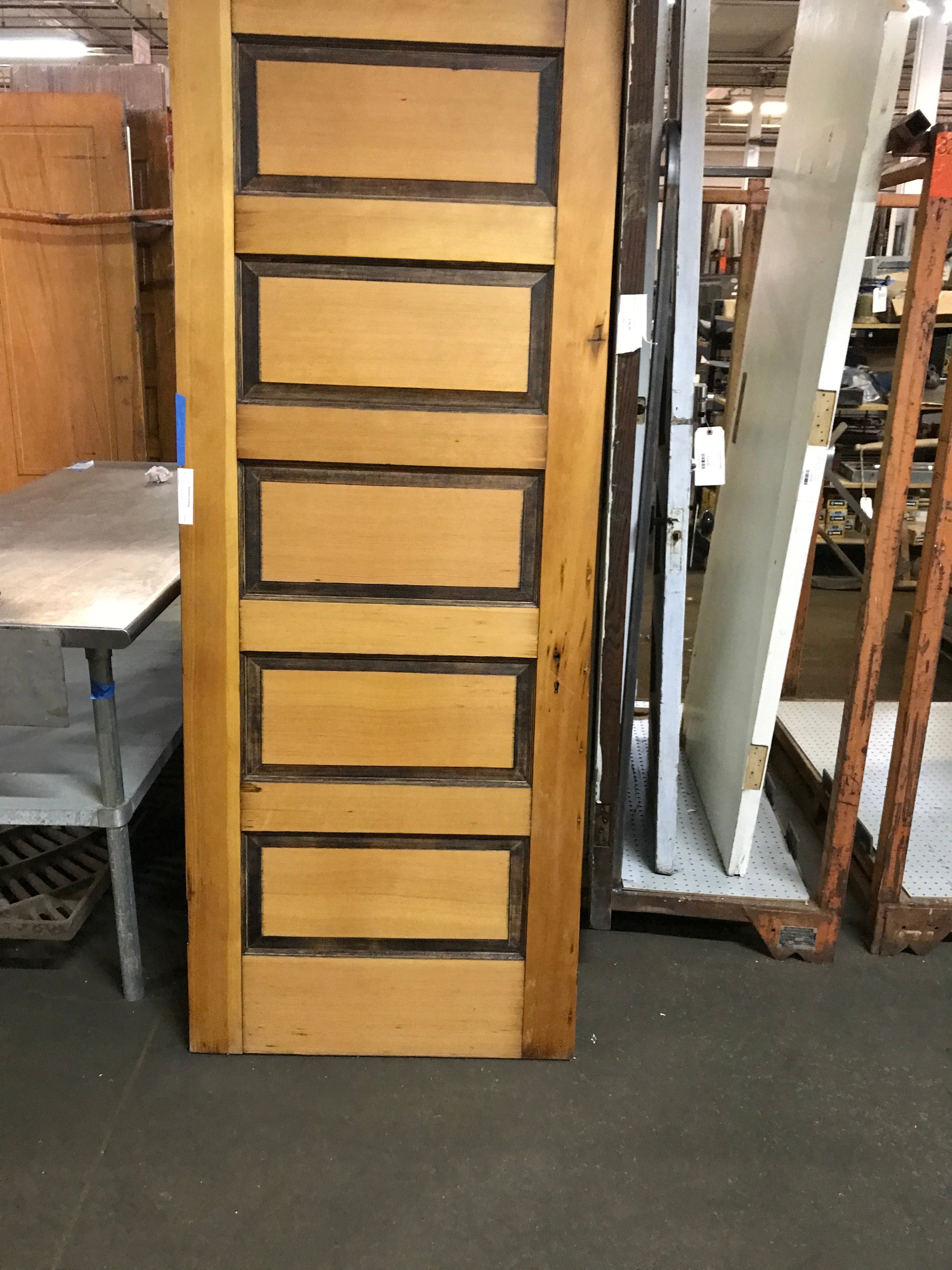 Five Panel Wood Door 29 7/8"