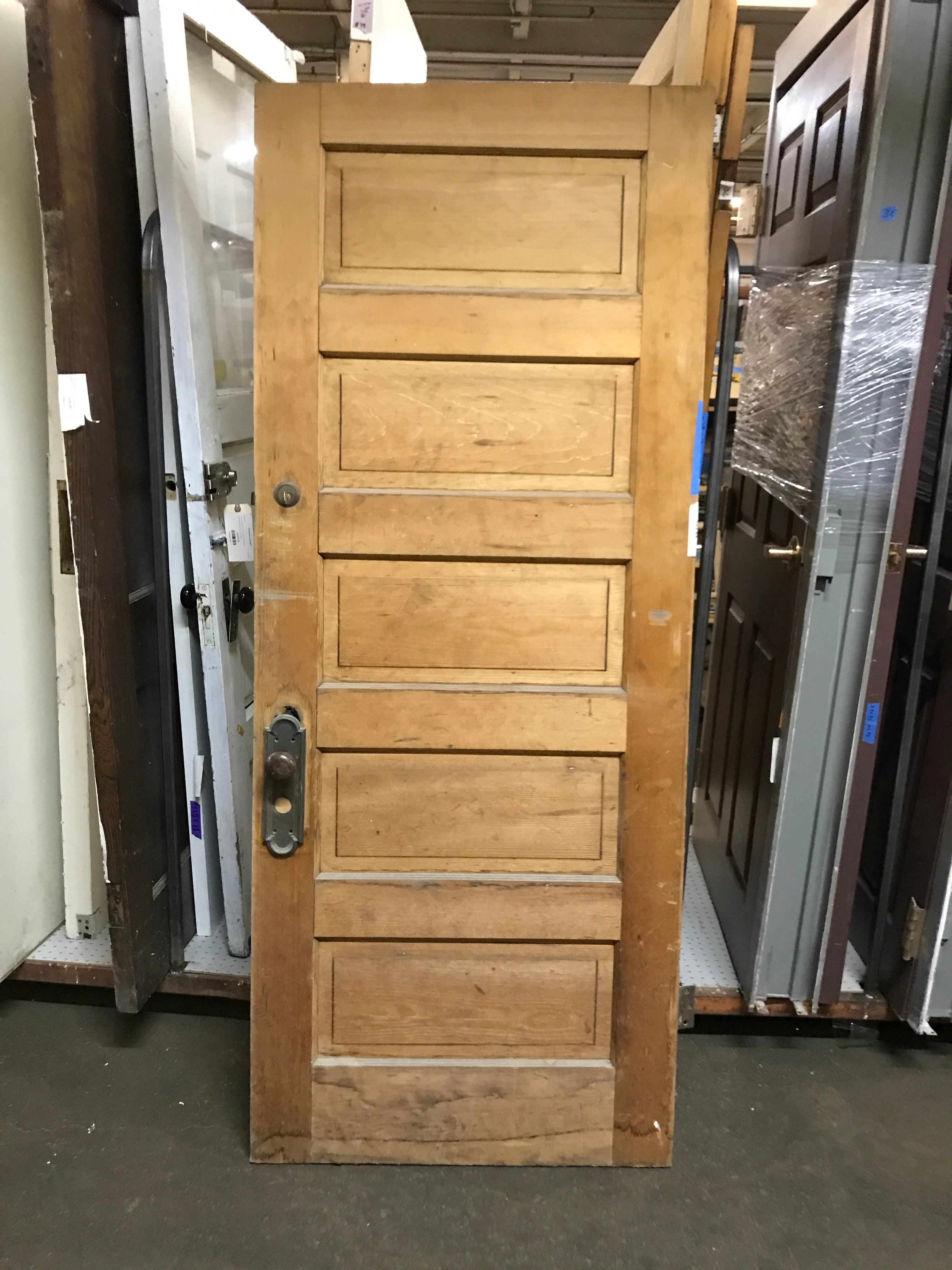 Five Panel Wood Door 32"