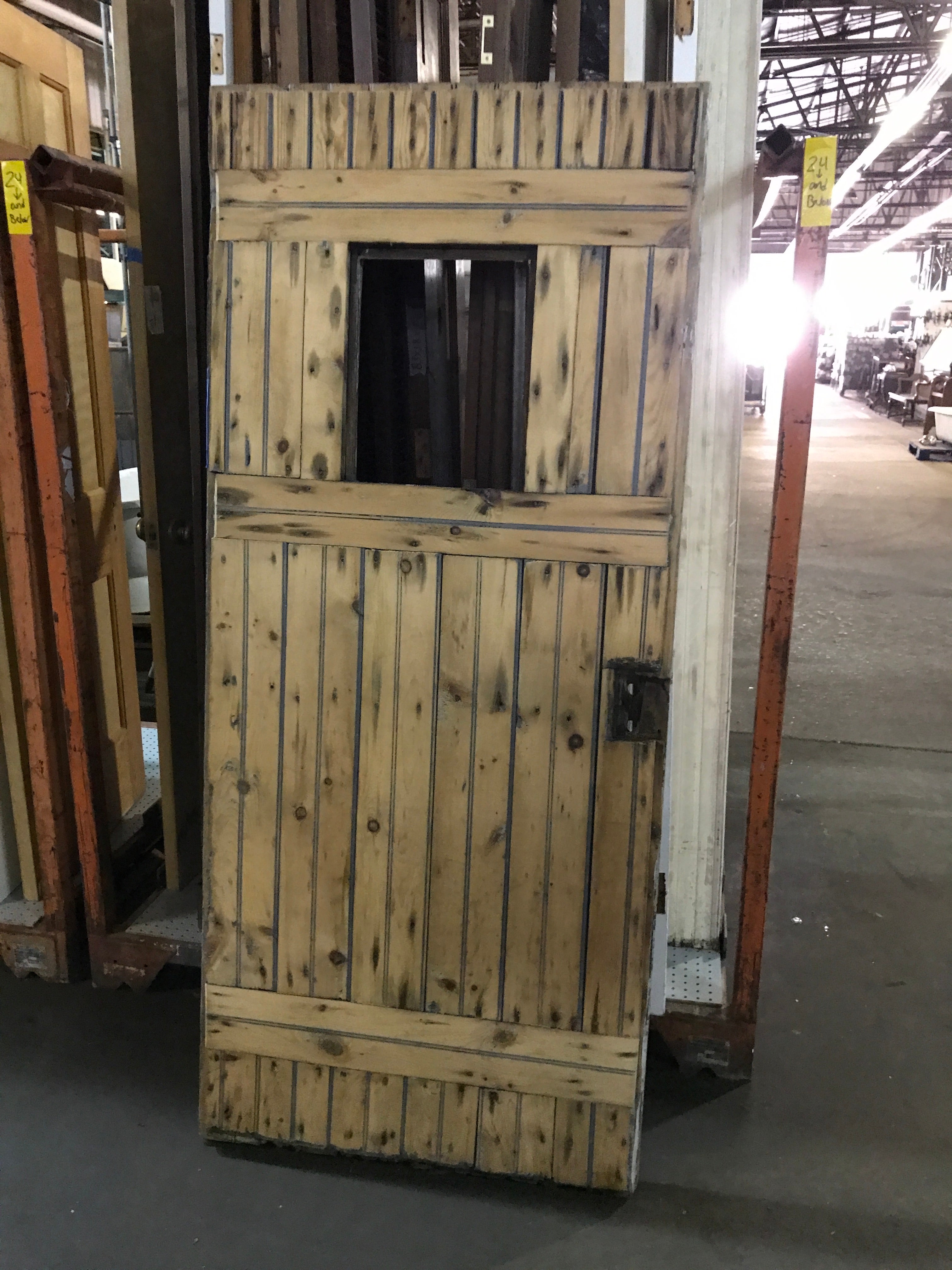 Wood industrial Door 32” x 72” x 2 7/8”