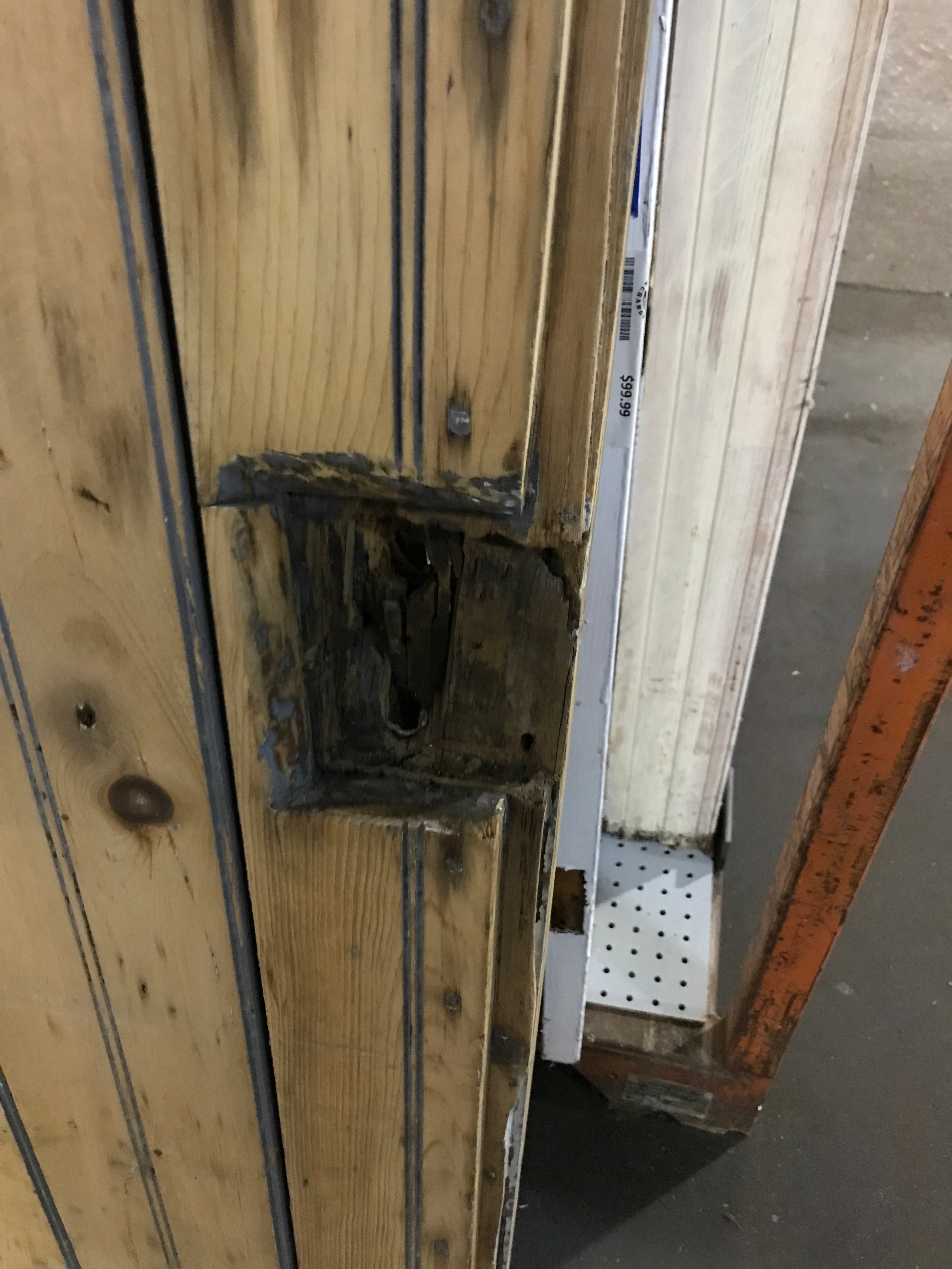 Wood industrial Door 32” x 72” x 2 7/8”