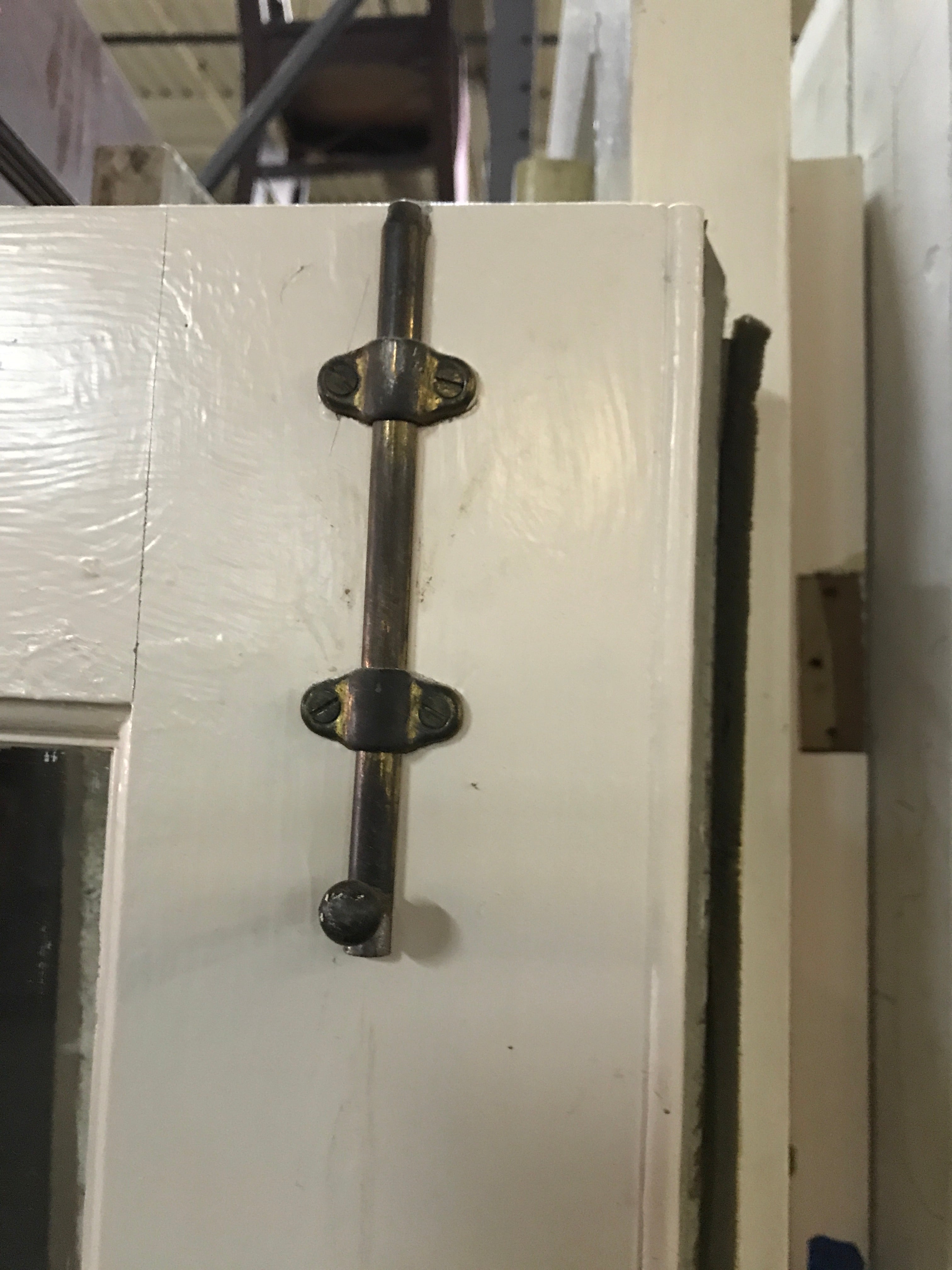 Set of French Doors with Brass Hardware -8 Lite Total 48"