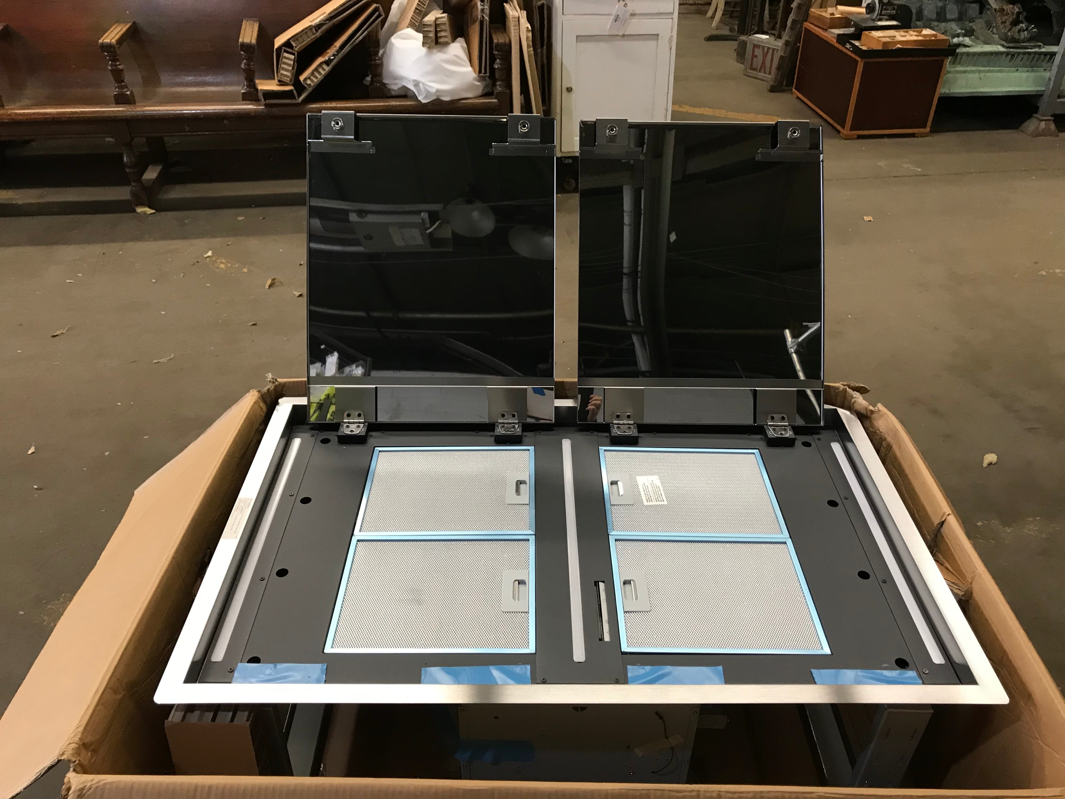 In-Ceiling Hood Vent