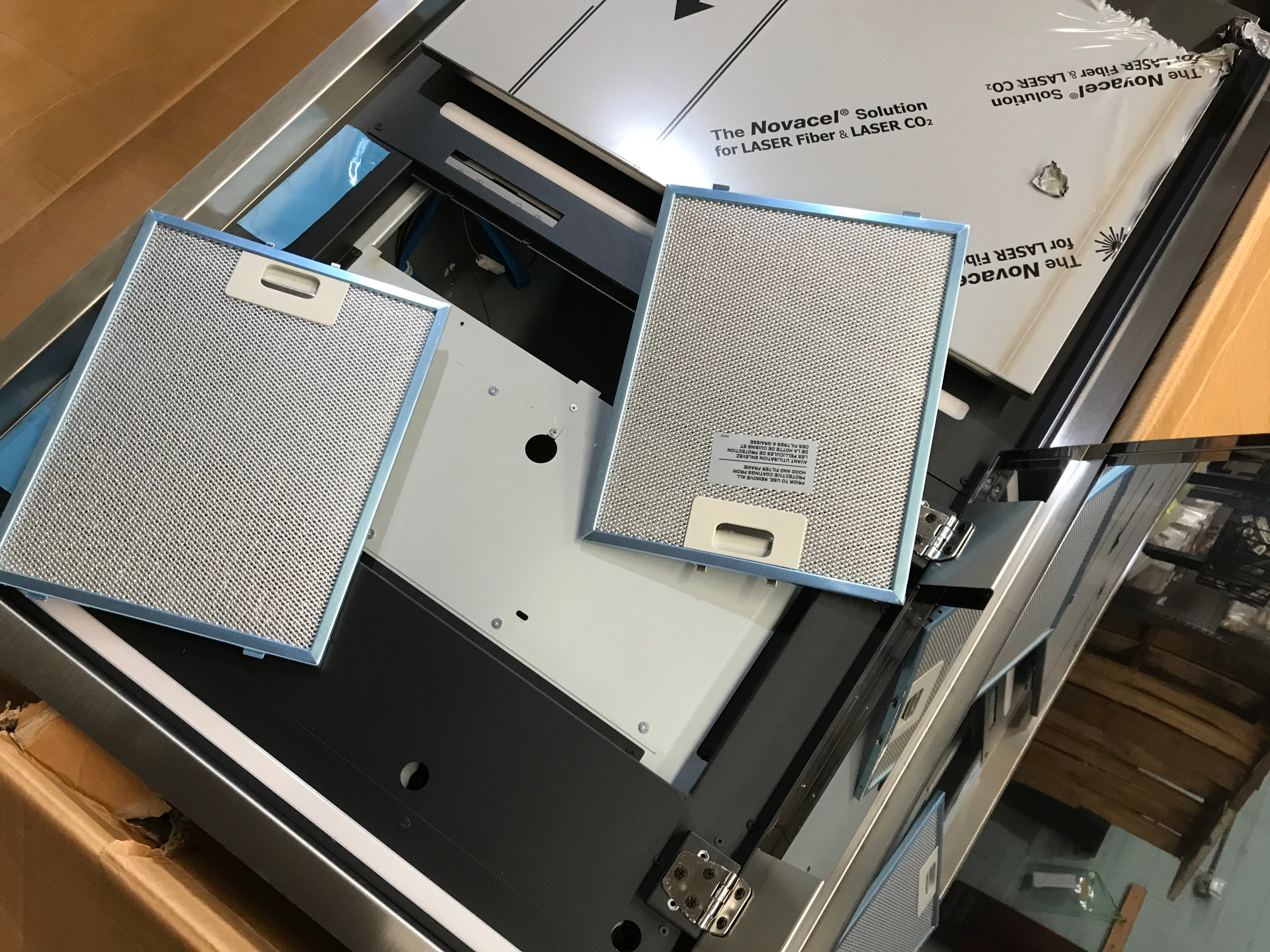 In-Ceiling Hood Vent