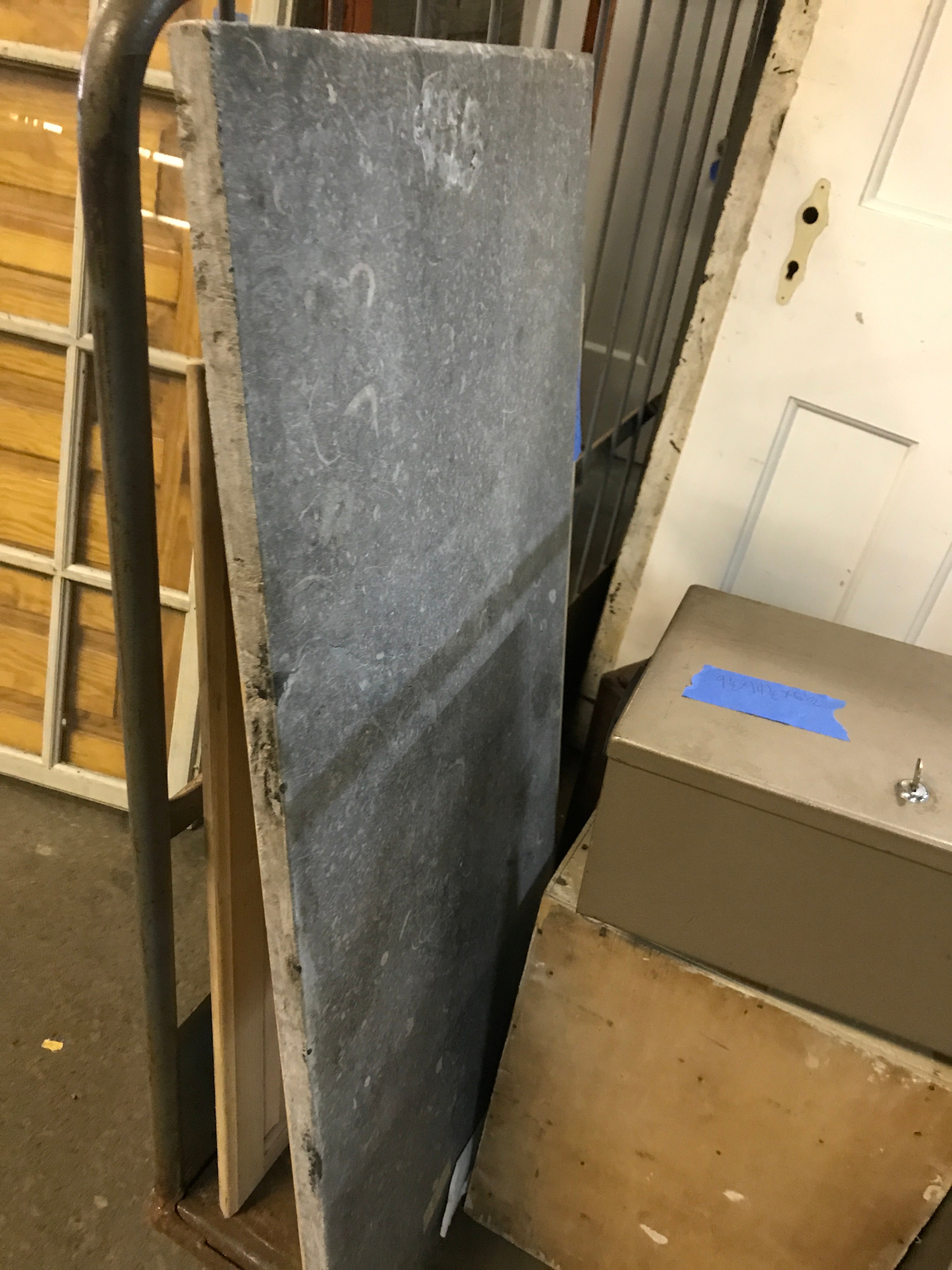 Marble  18 1/2” x 41” x 7/8”