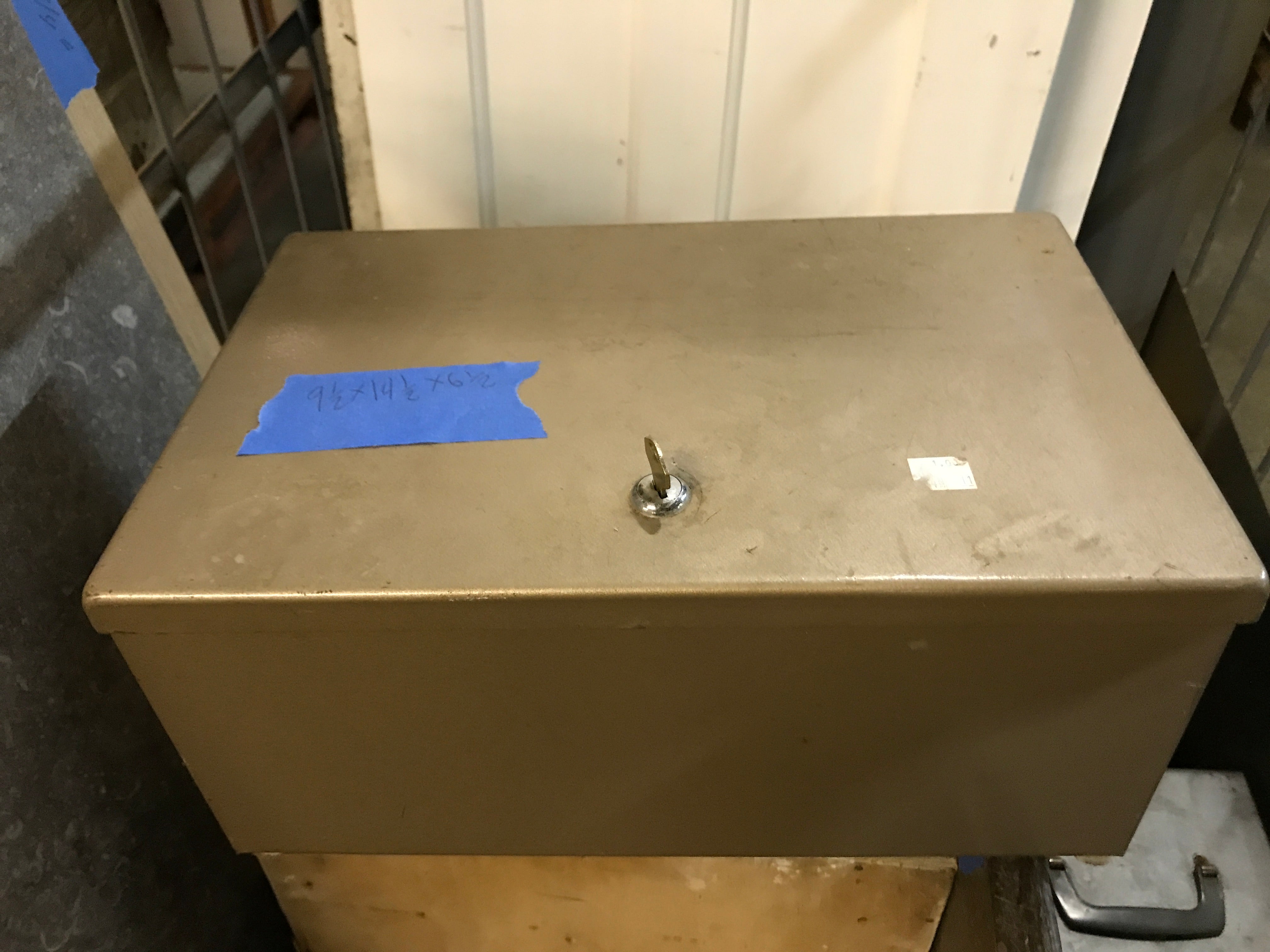Metal Lock Box