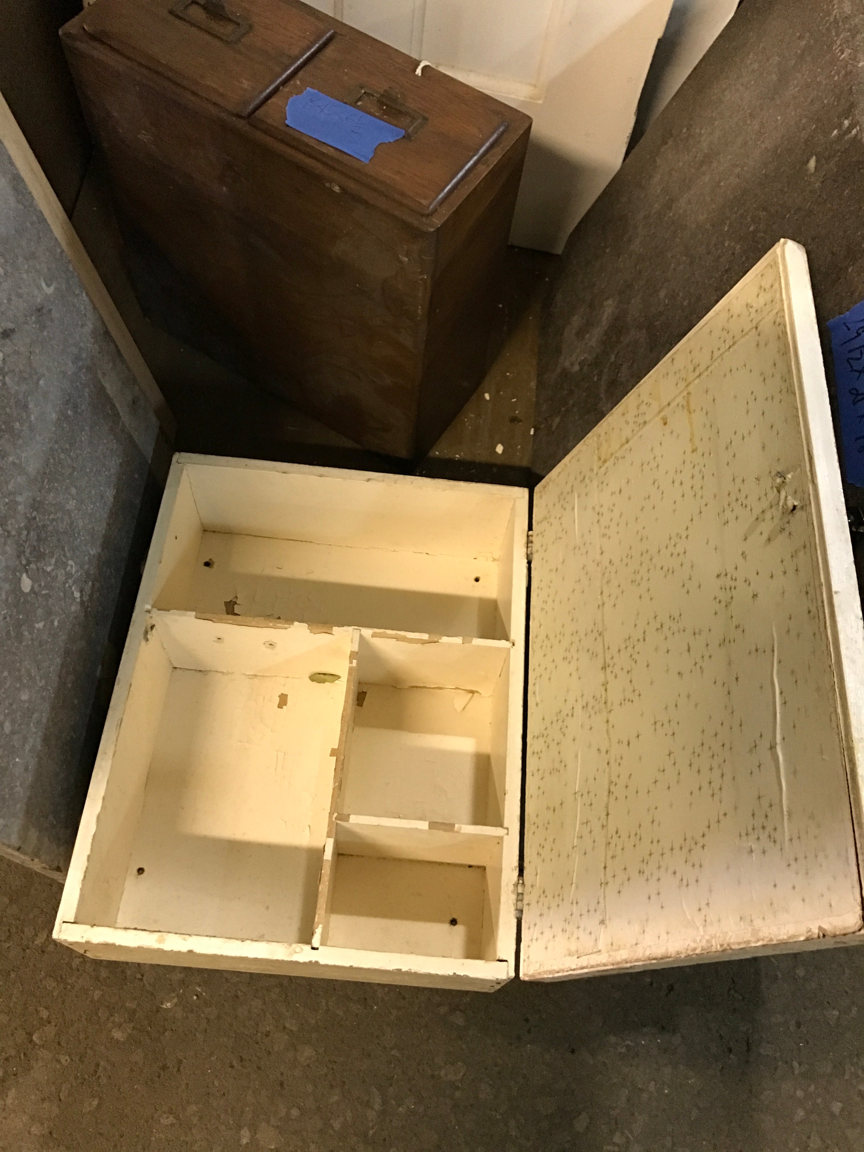 Wood Medicine Cabinet with Mirror wall mount