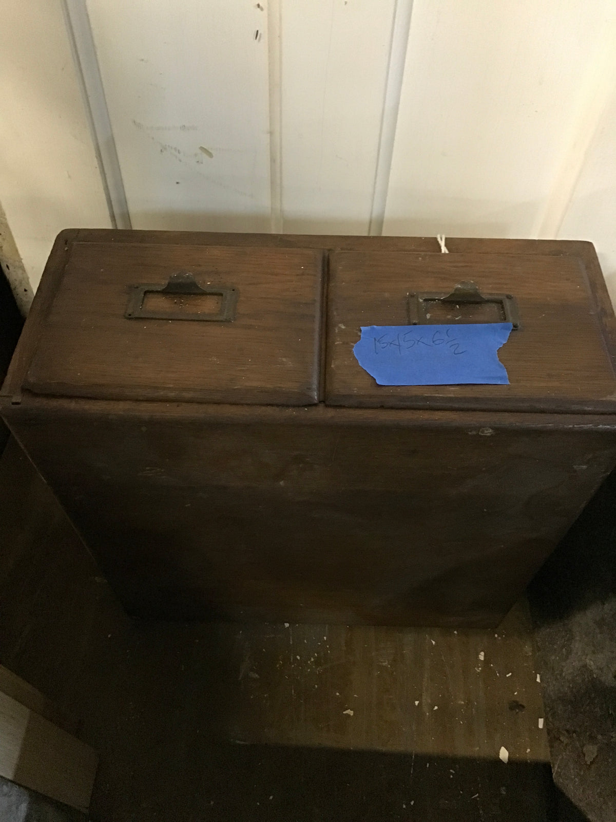 Library Card Filing Box Wood library card/file Box – Rebuilders Xchange
