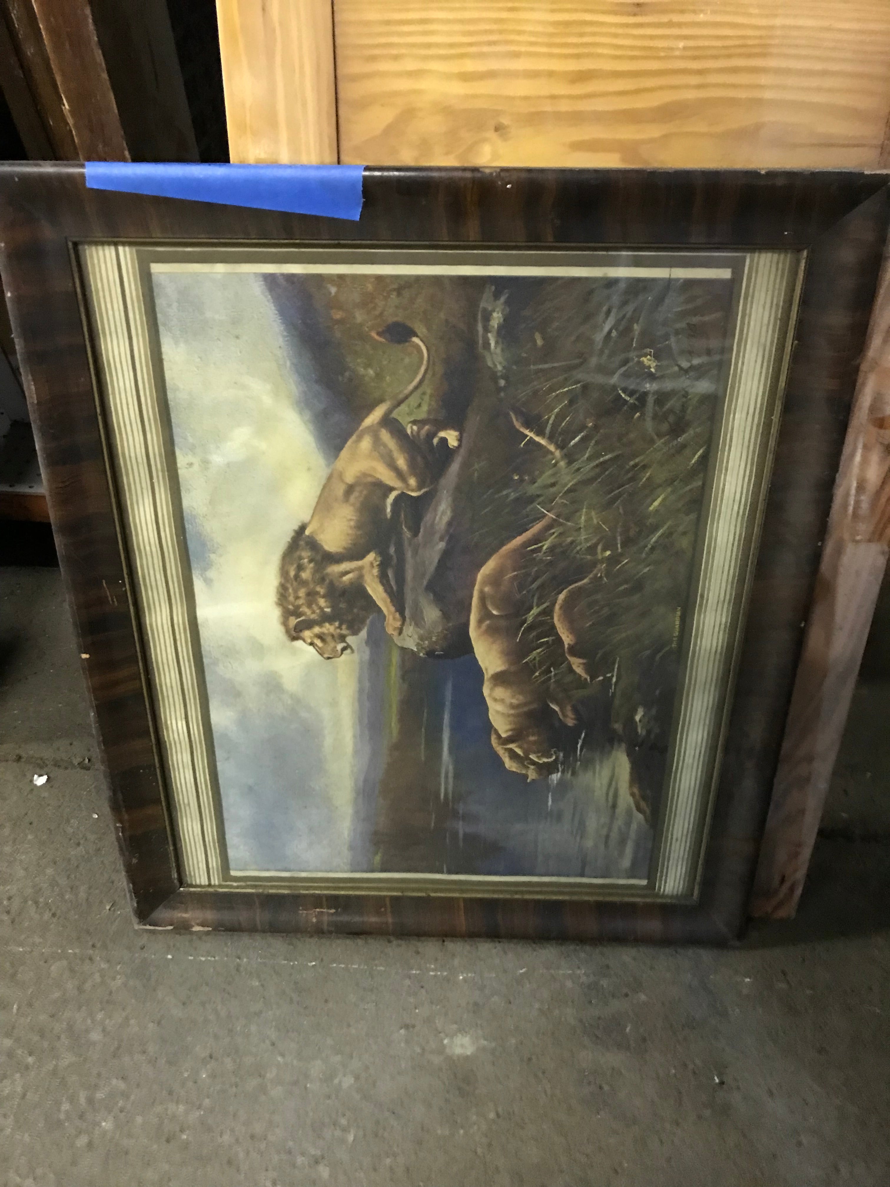 Wood Framed Art