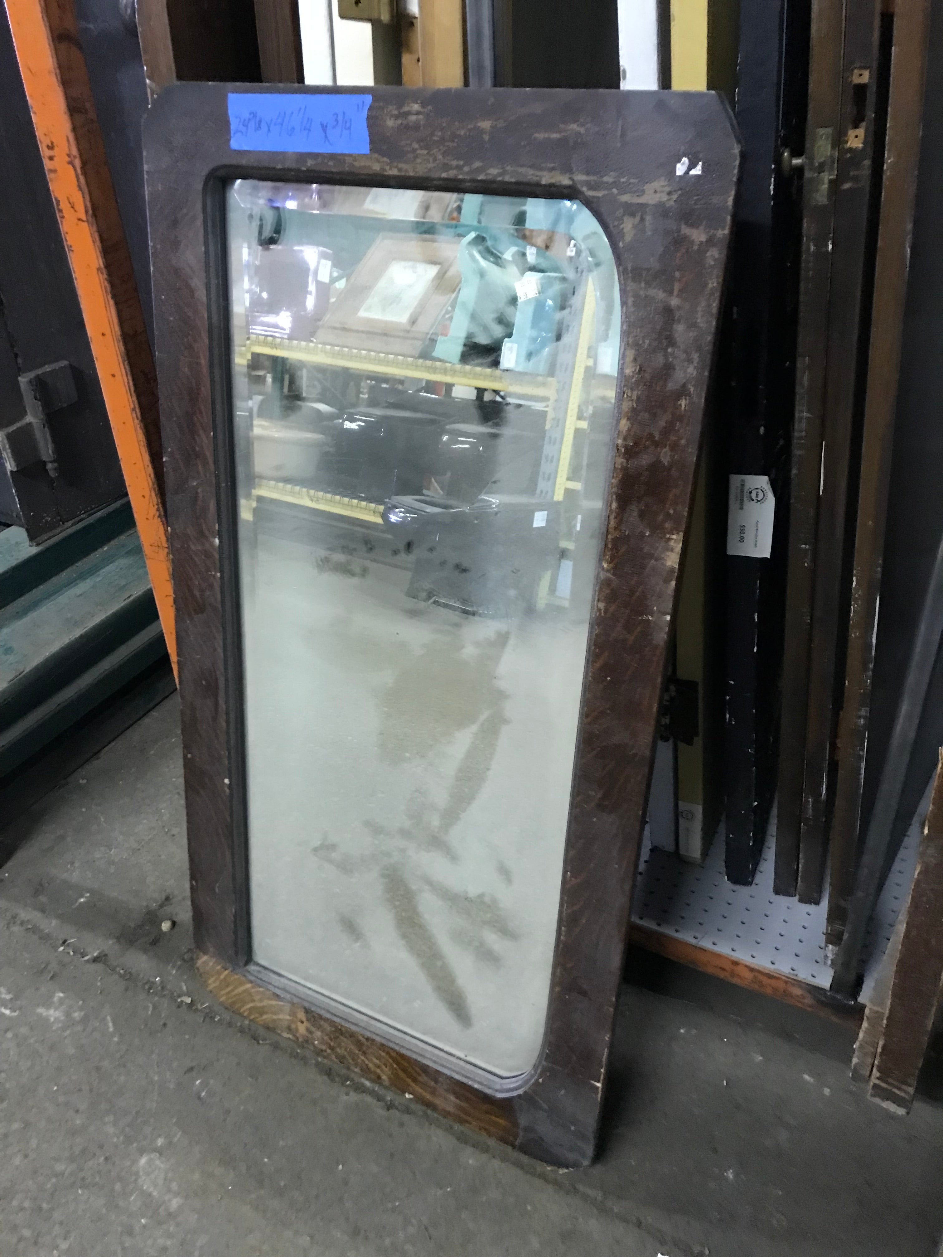 Wood Frame Mirror - Beveled Glass