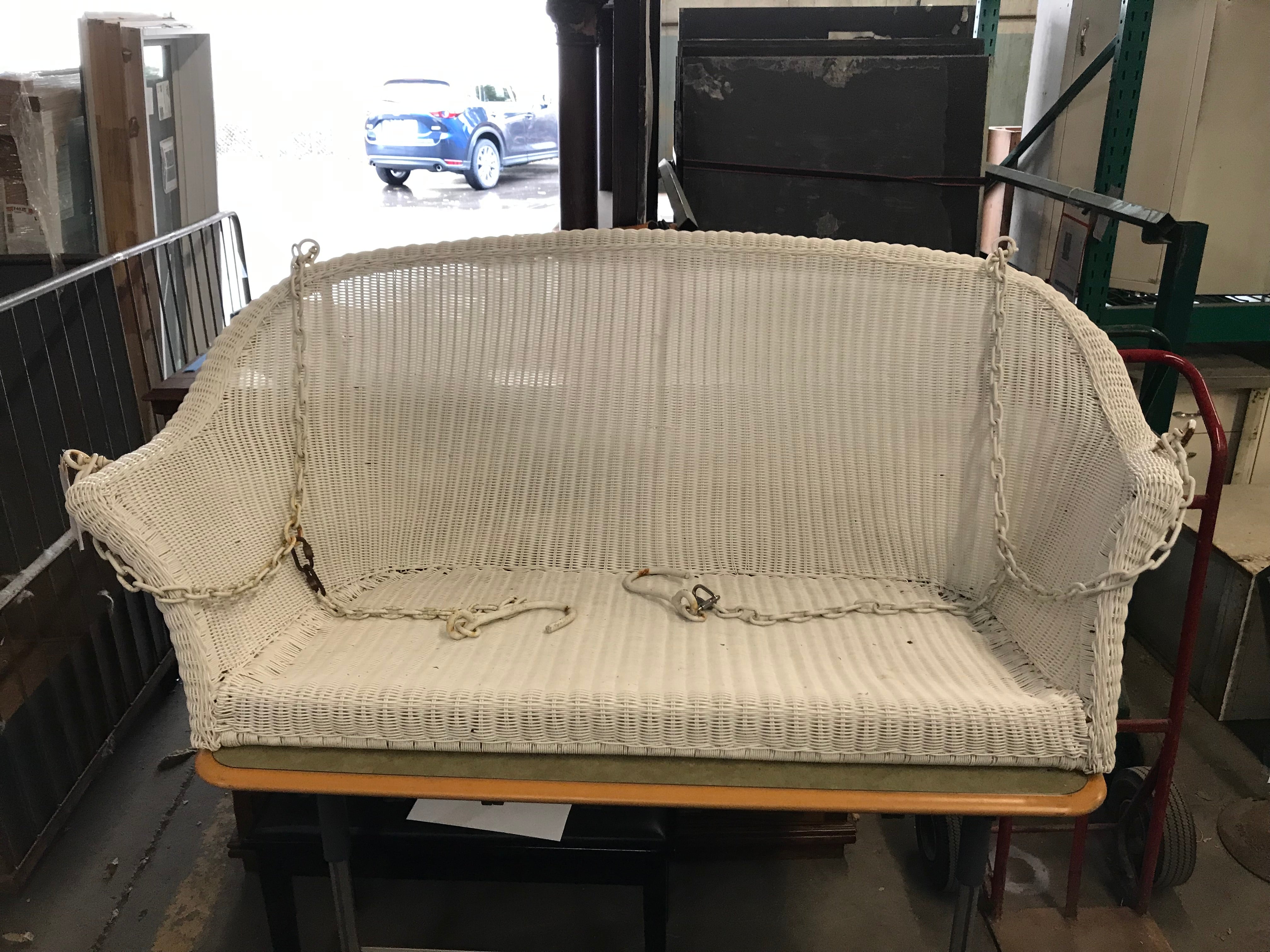 Vinyl Porch Swing