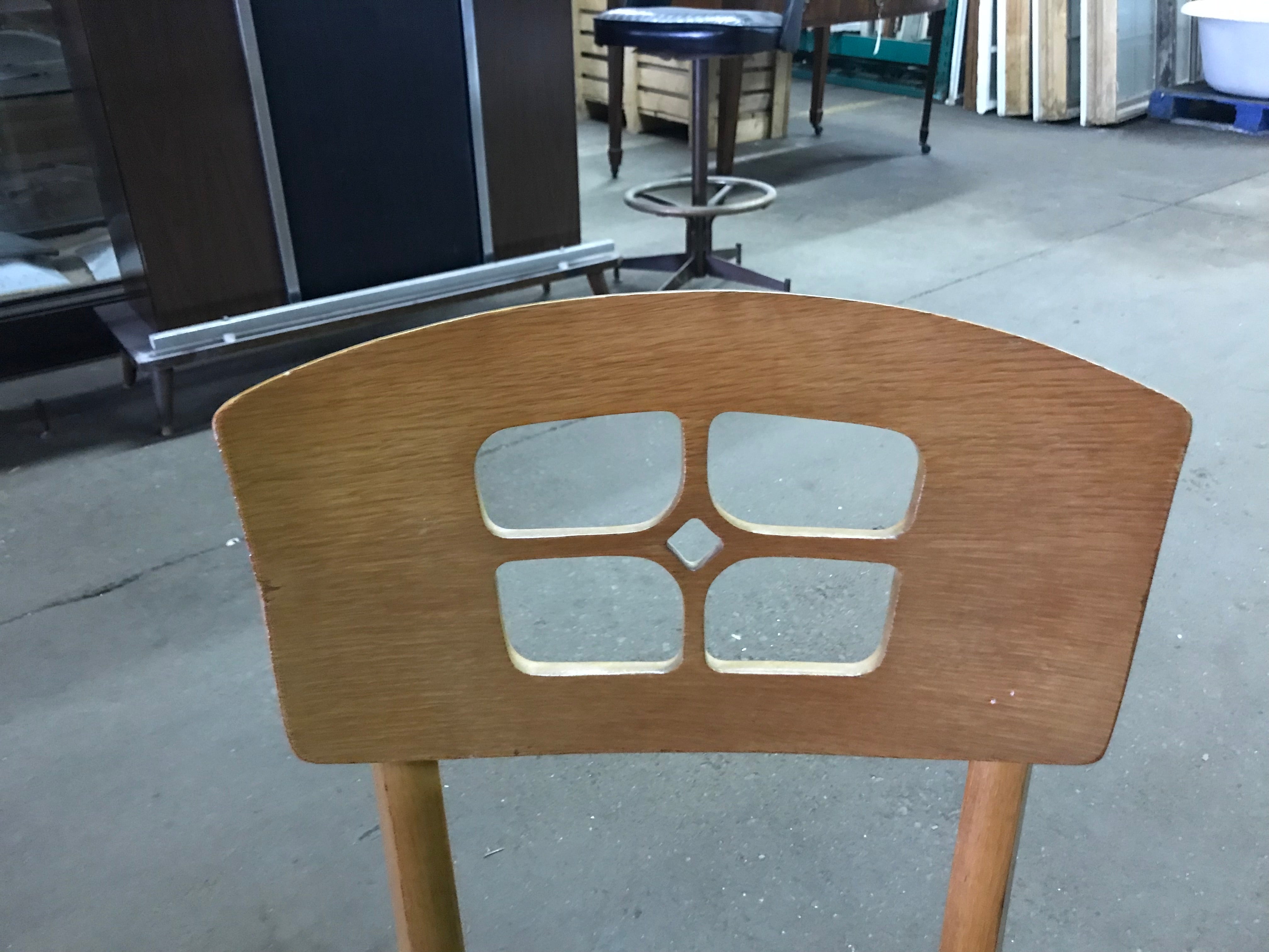 Set of 4 Wood Chairs
