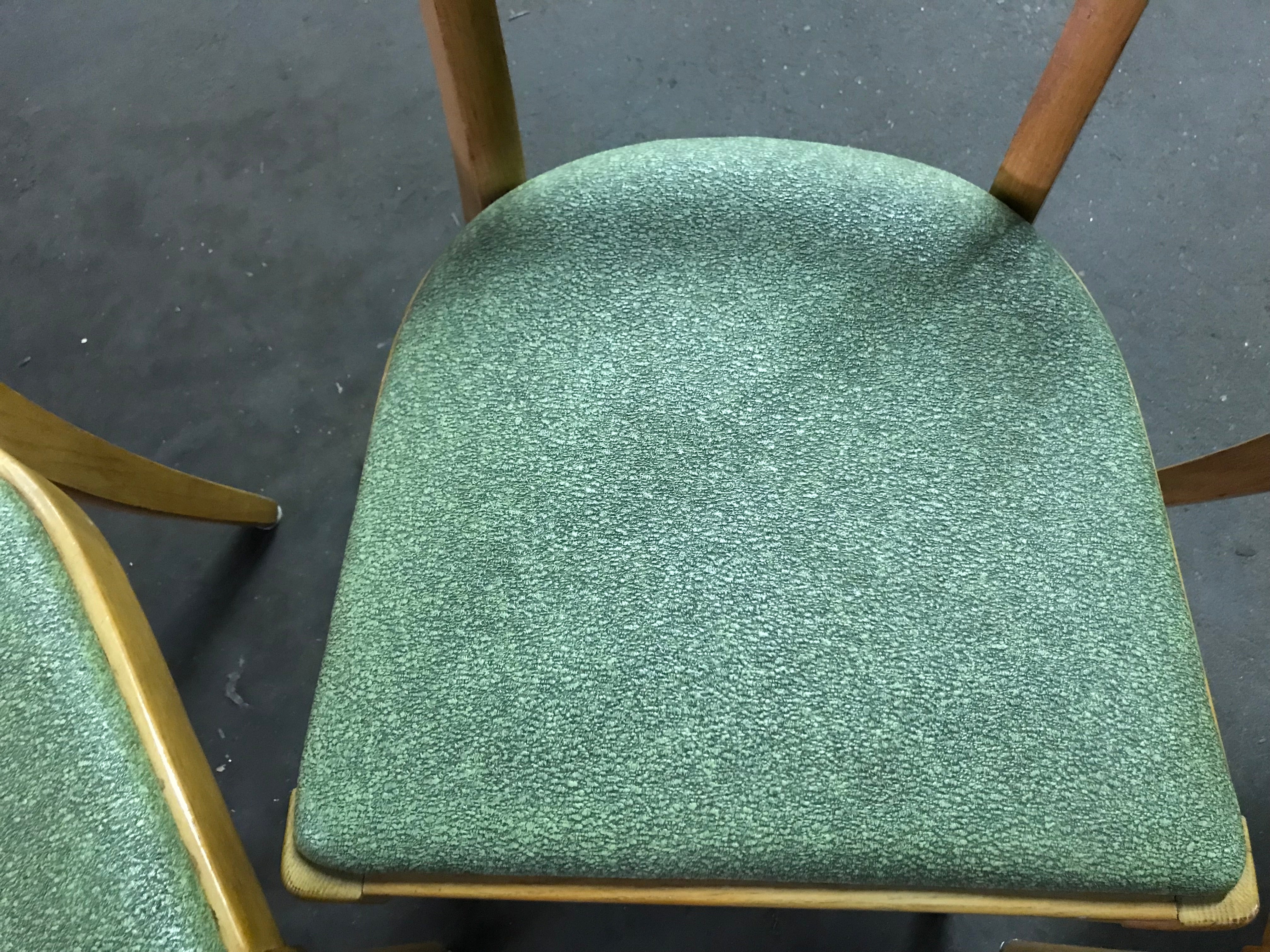 Set of 4 Wood Chairs