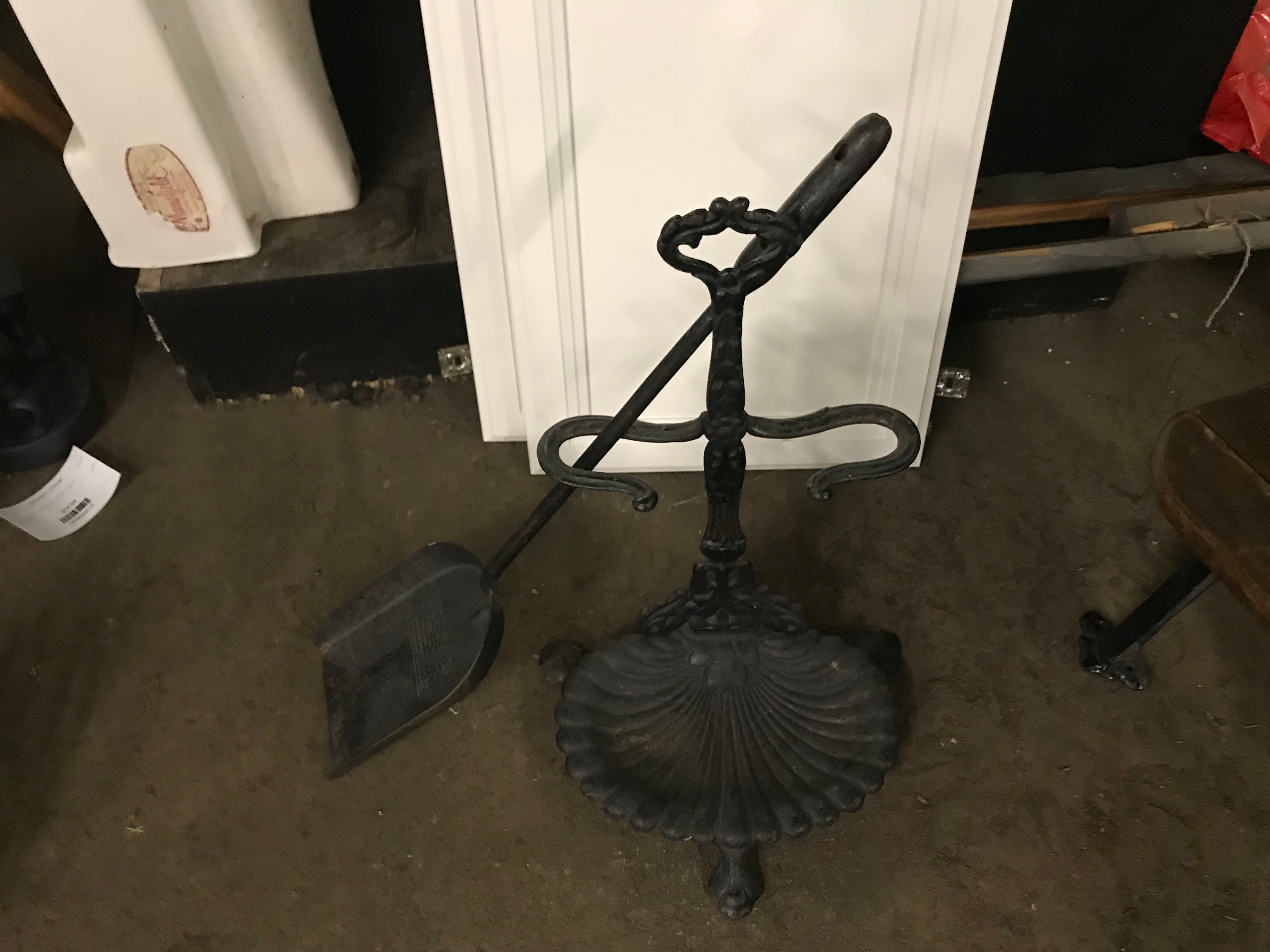 Fireplace Shovel and Stand