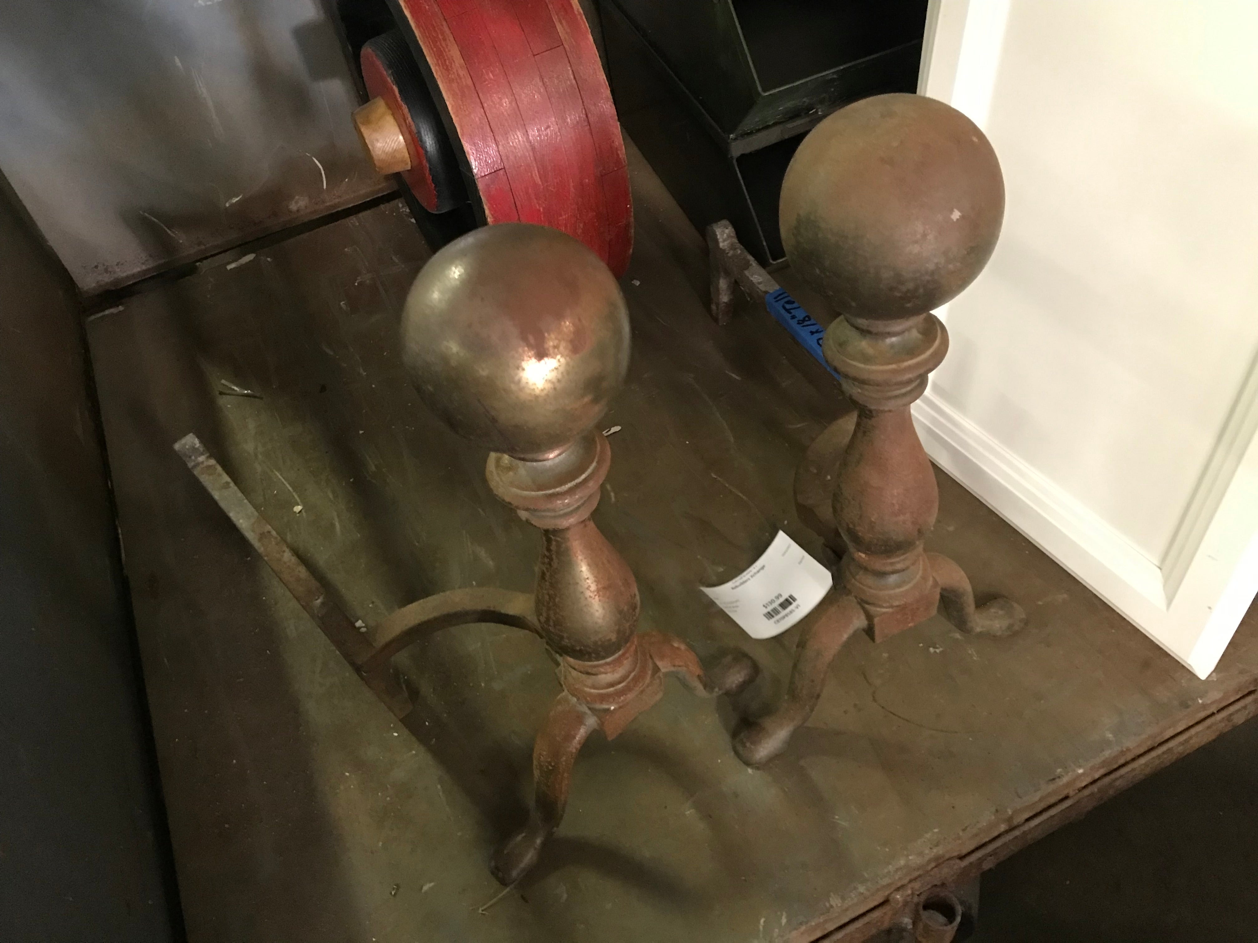 Set of Andirons