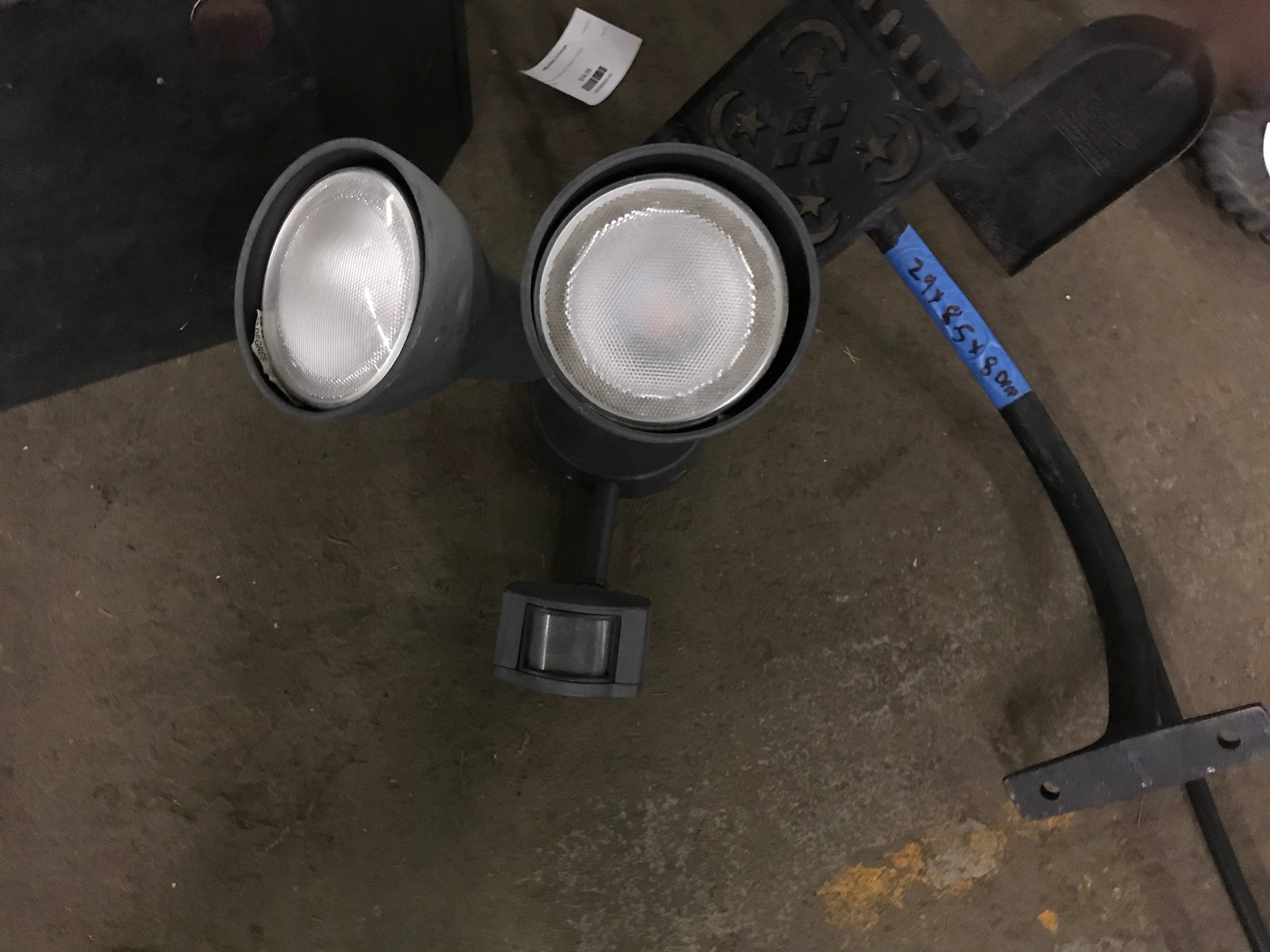 Exterior Light (2-Bulb) with Motion Sensor