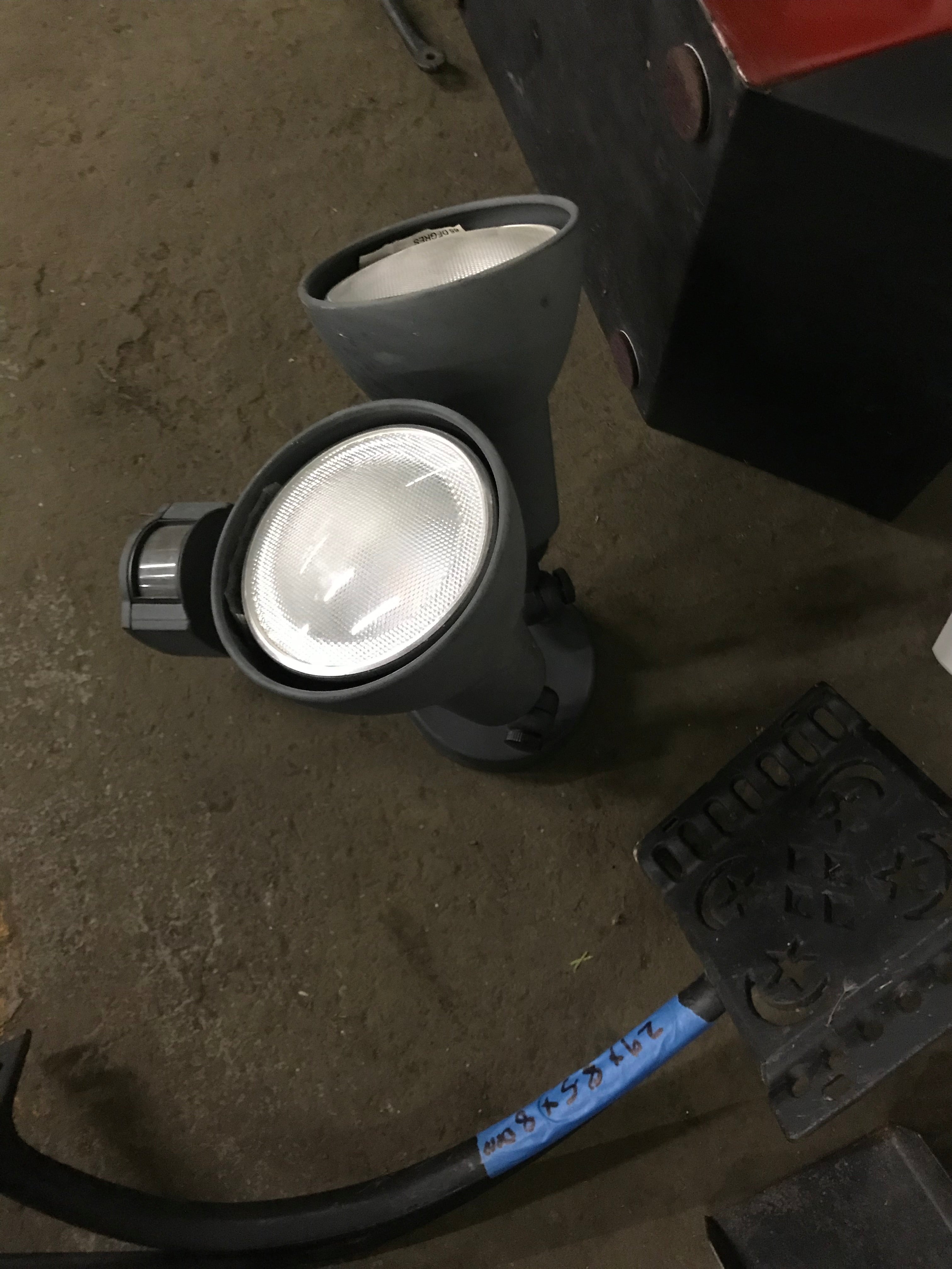 Exterior Light (2-Bulb) with Motion Sensor