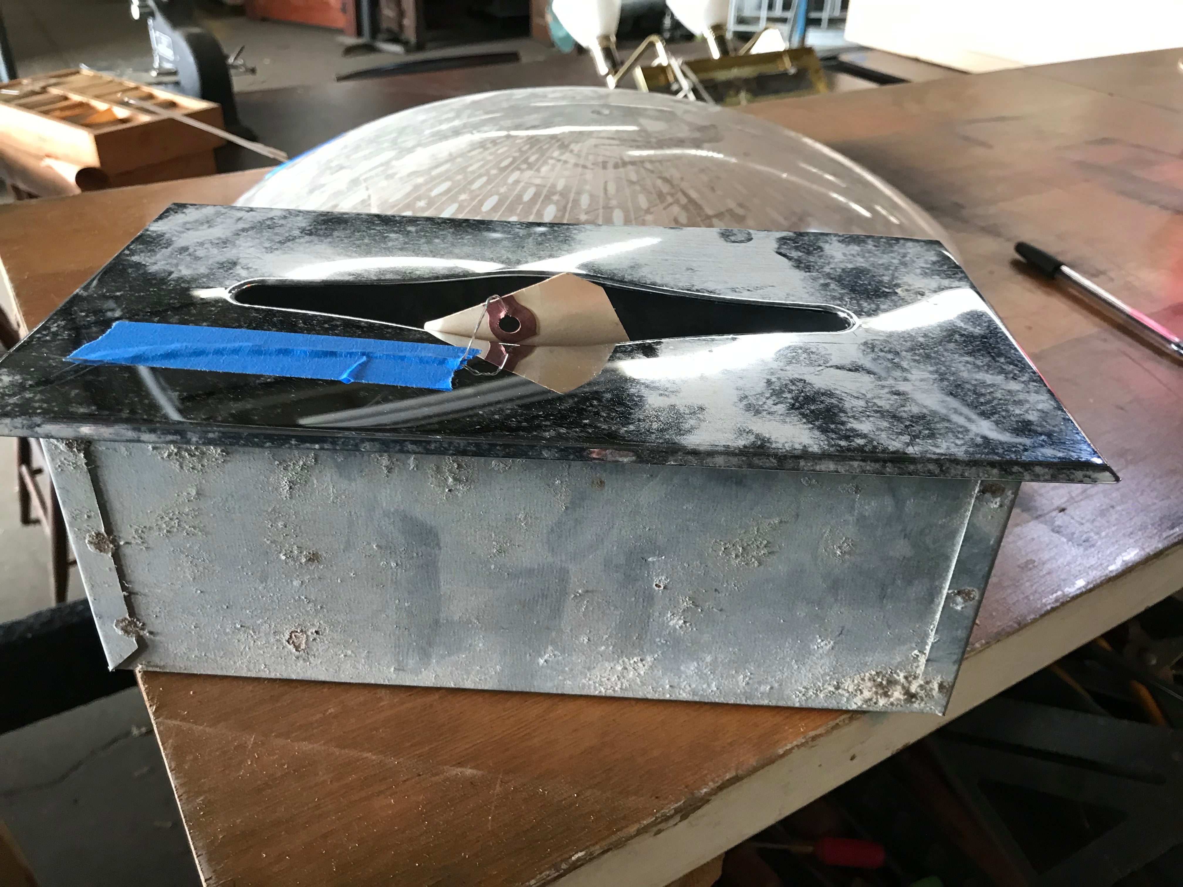 Recessed Tissue Holder