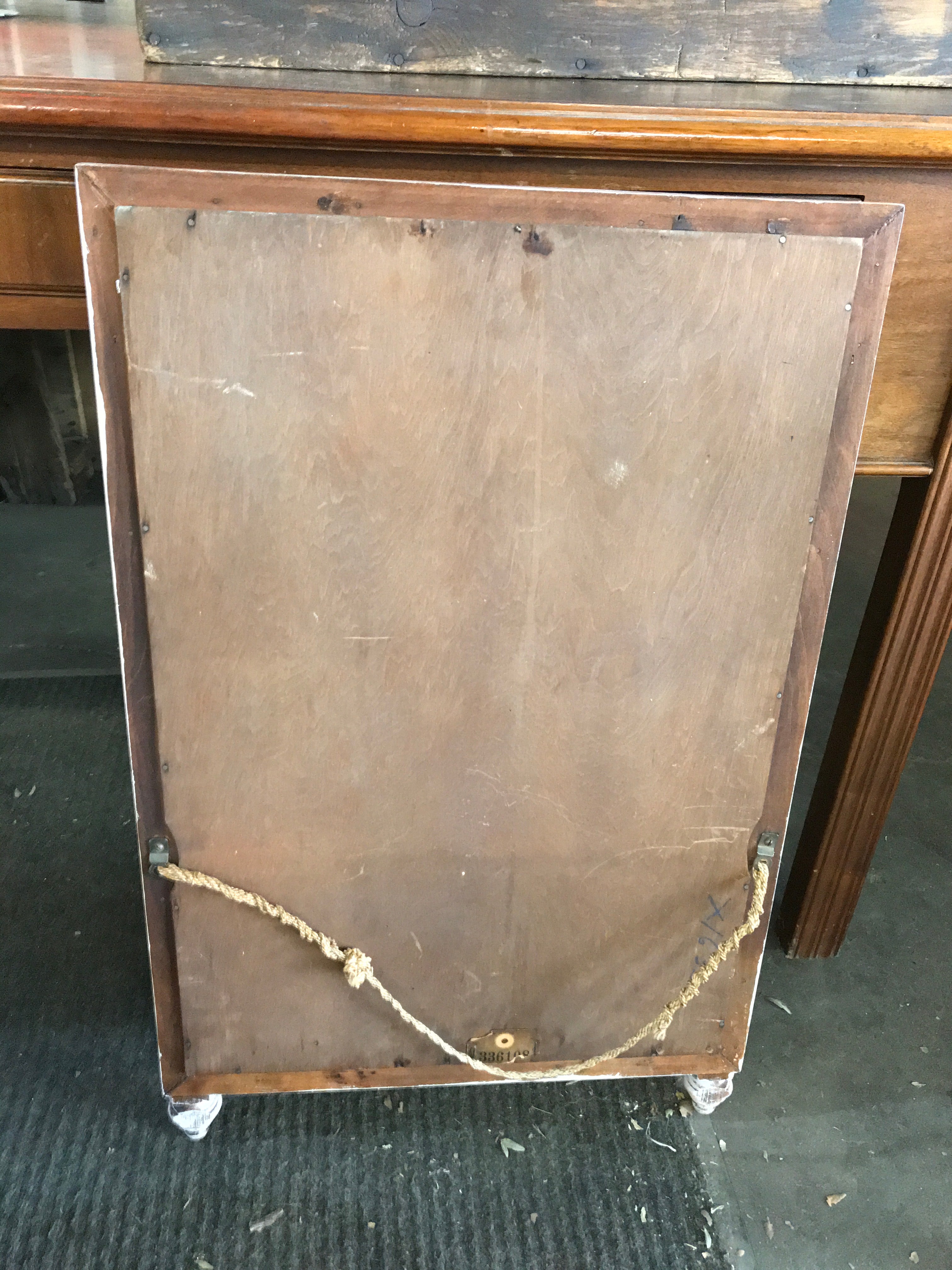 Wood Framed Mirror- Wall Mount