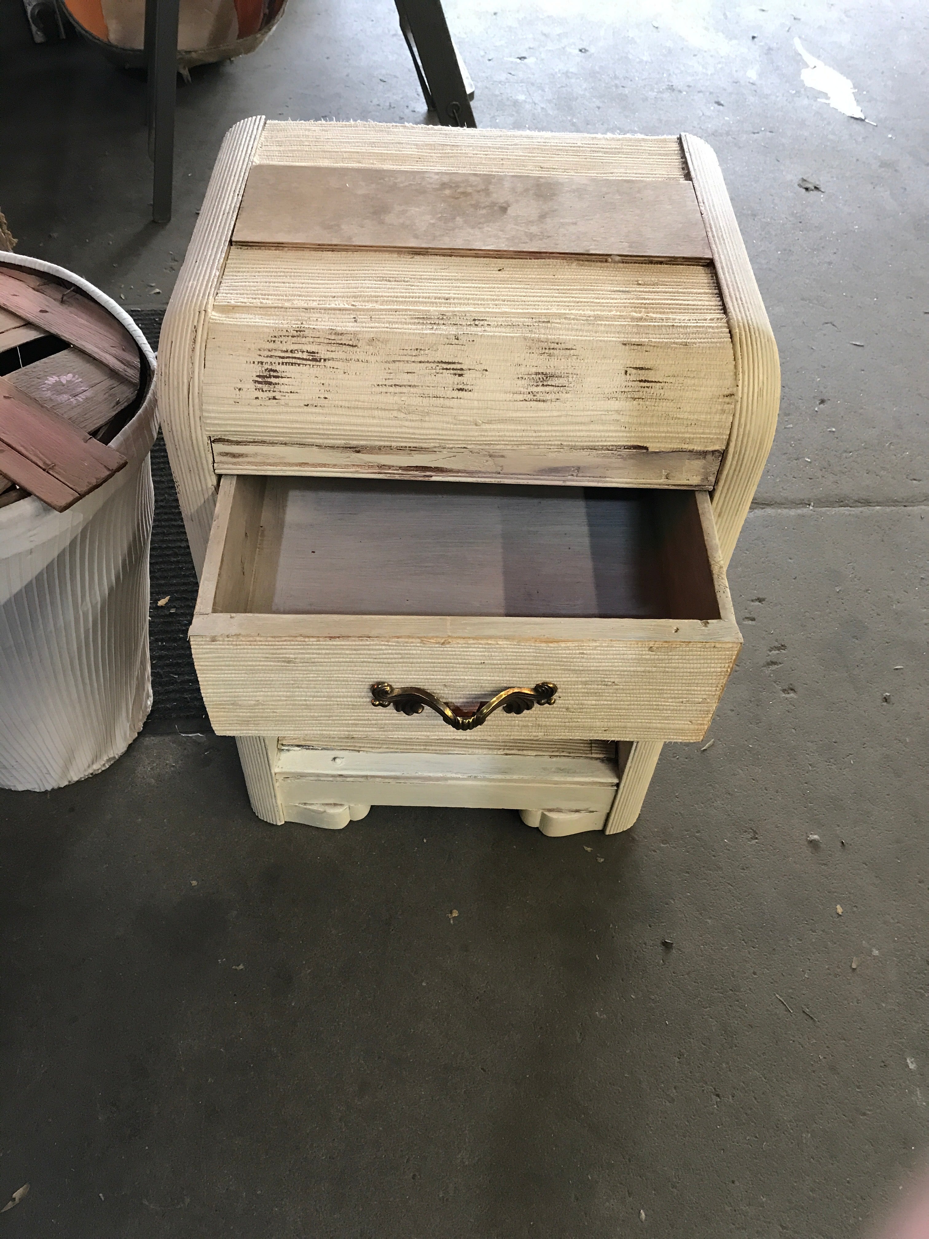 Night Stand One Drawer and Lower Storage