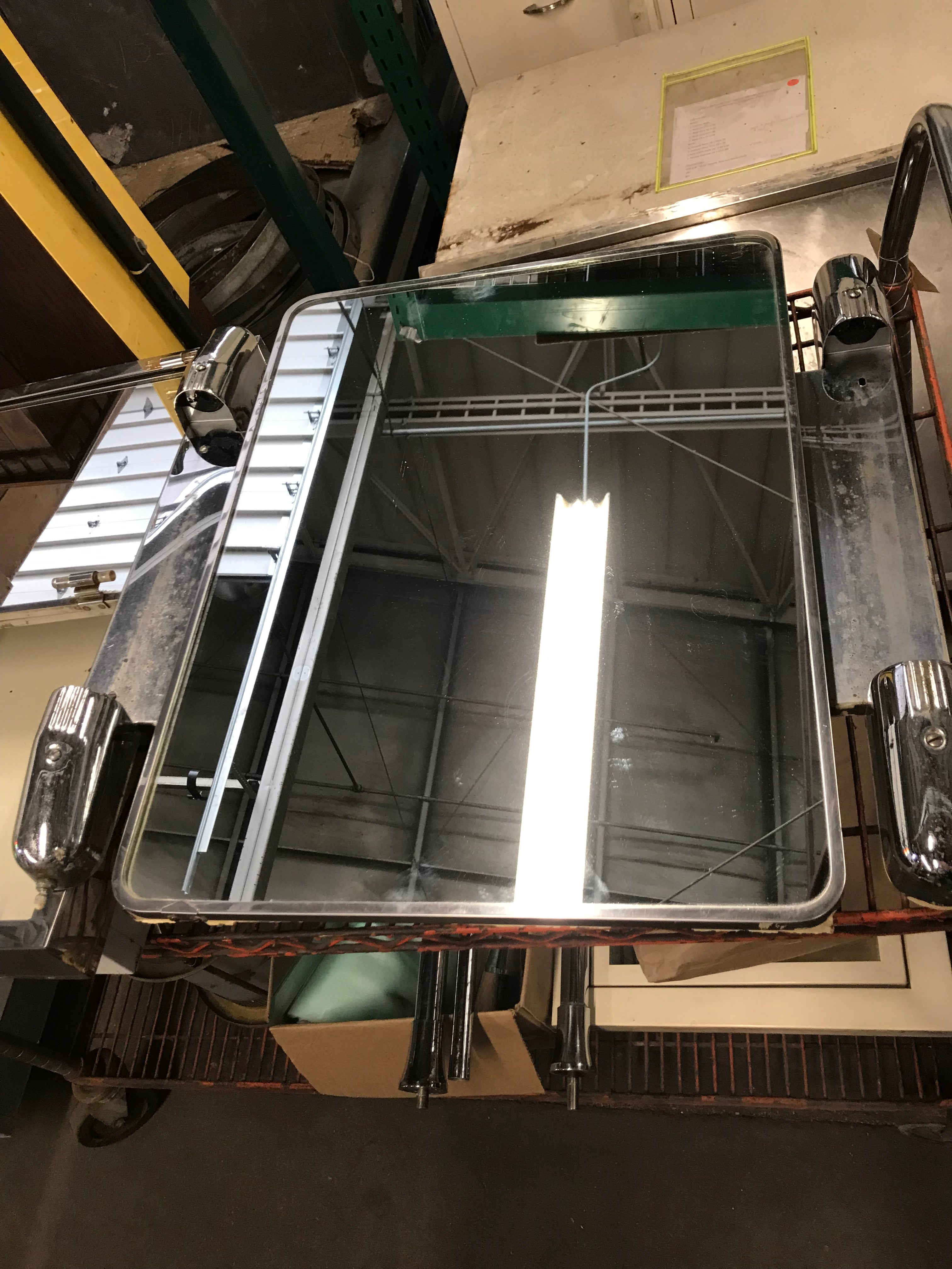 Vintage Medicine Cabinet with Side Lights (Bulbs not Included)