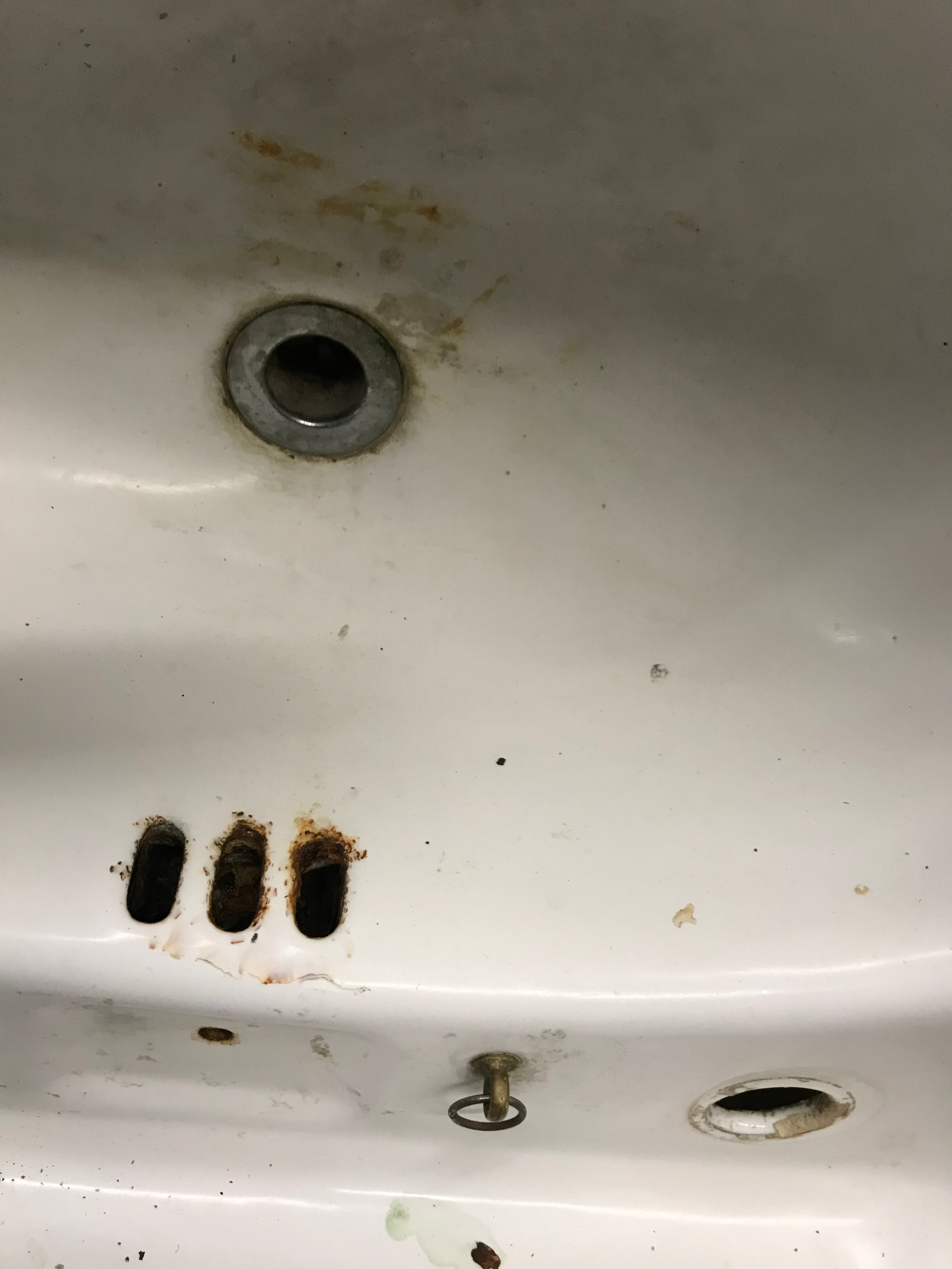 Cast Iron Wall Mount Sink Rounded Front